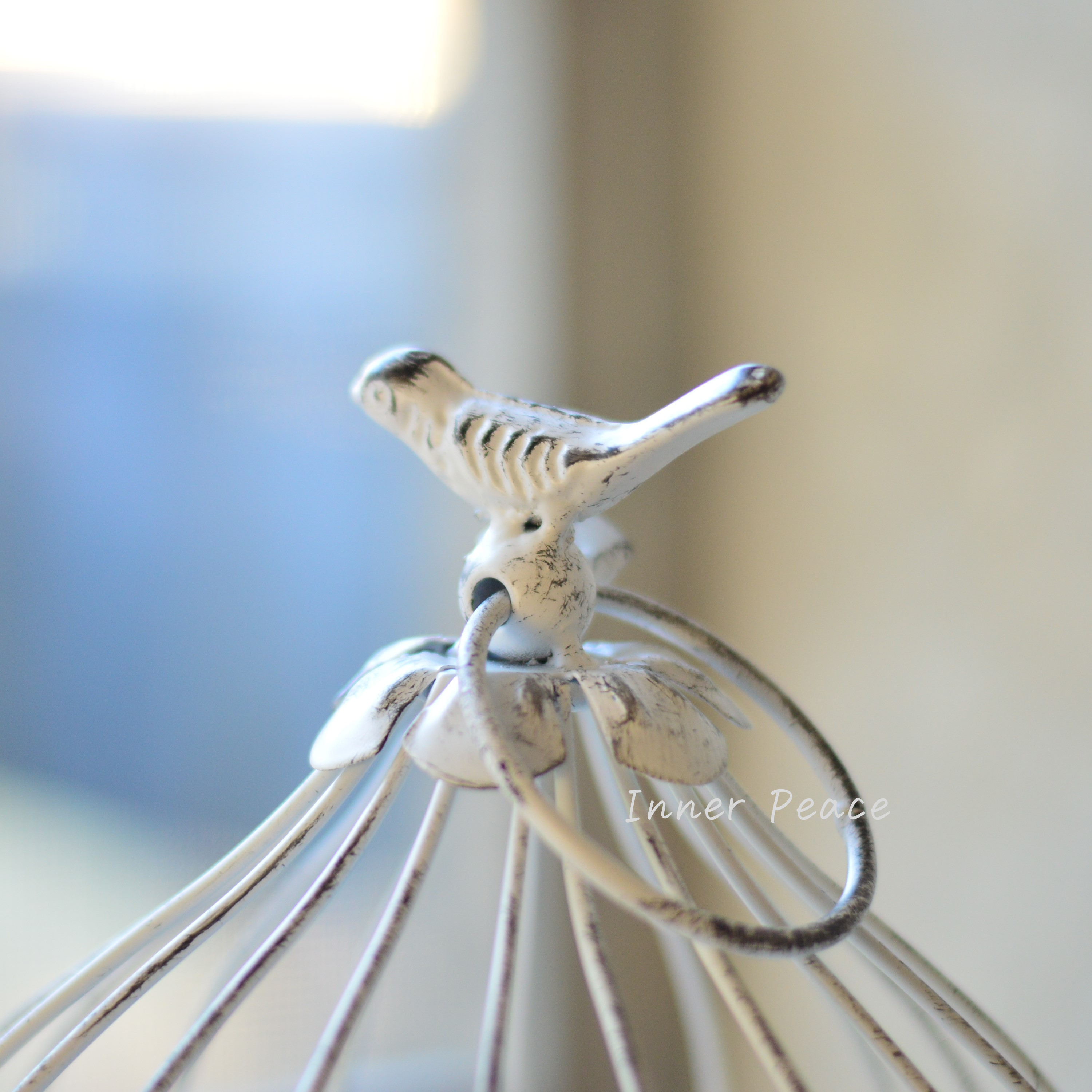 【大同クラフト】 アンティークバードケージ 『M・ホワイト』