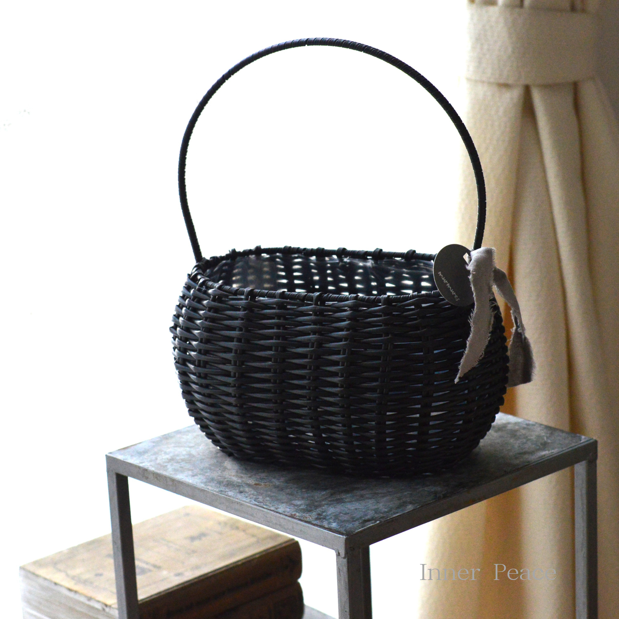 【ミュールミル】 ジェミニバスケット 『サイド・黒』 (CV-015Bk)