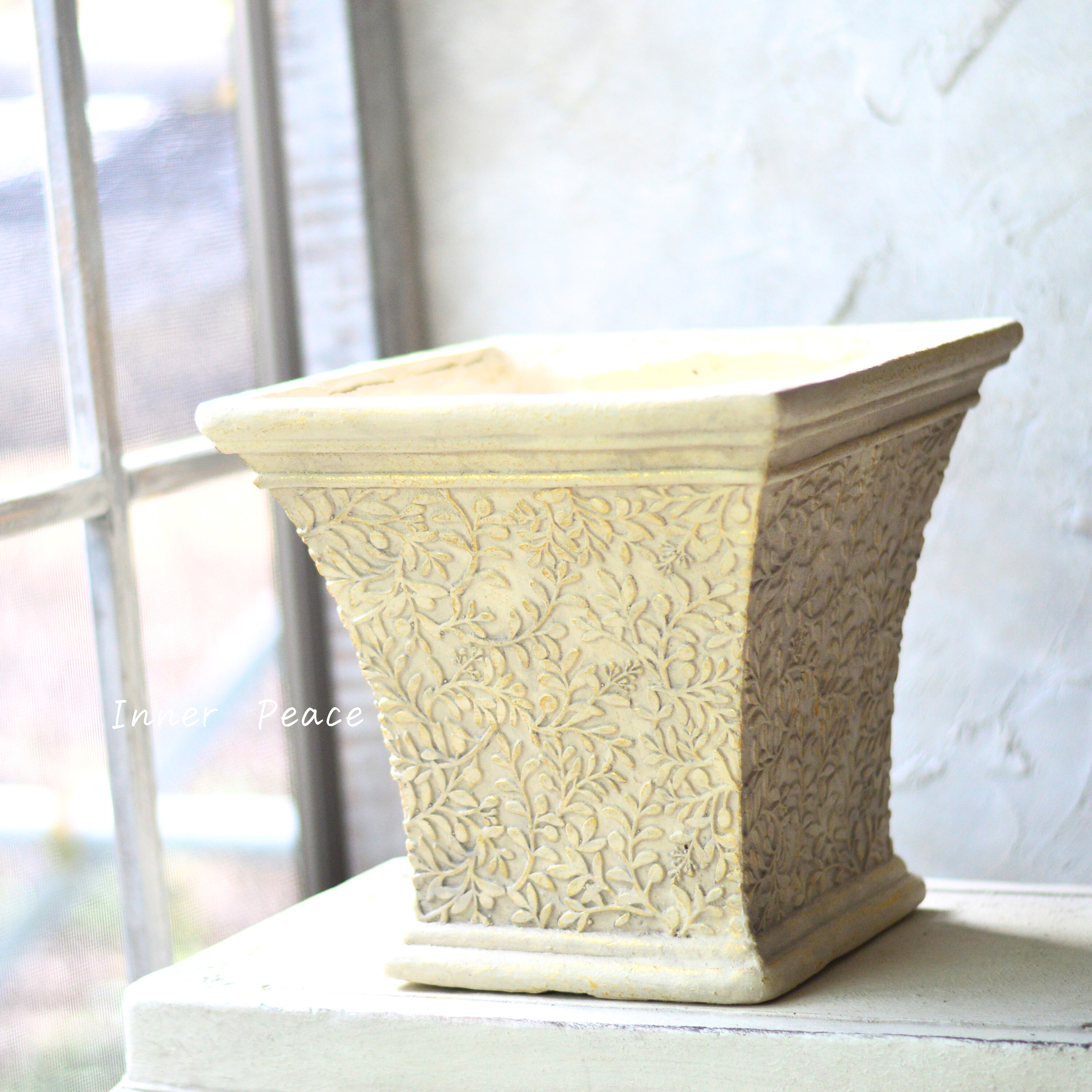 【CARNAC】 オリーブスクエア 『アイボリー』 (GFB397IV)