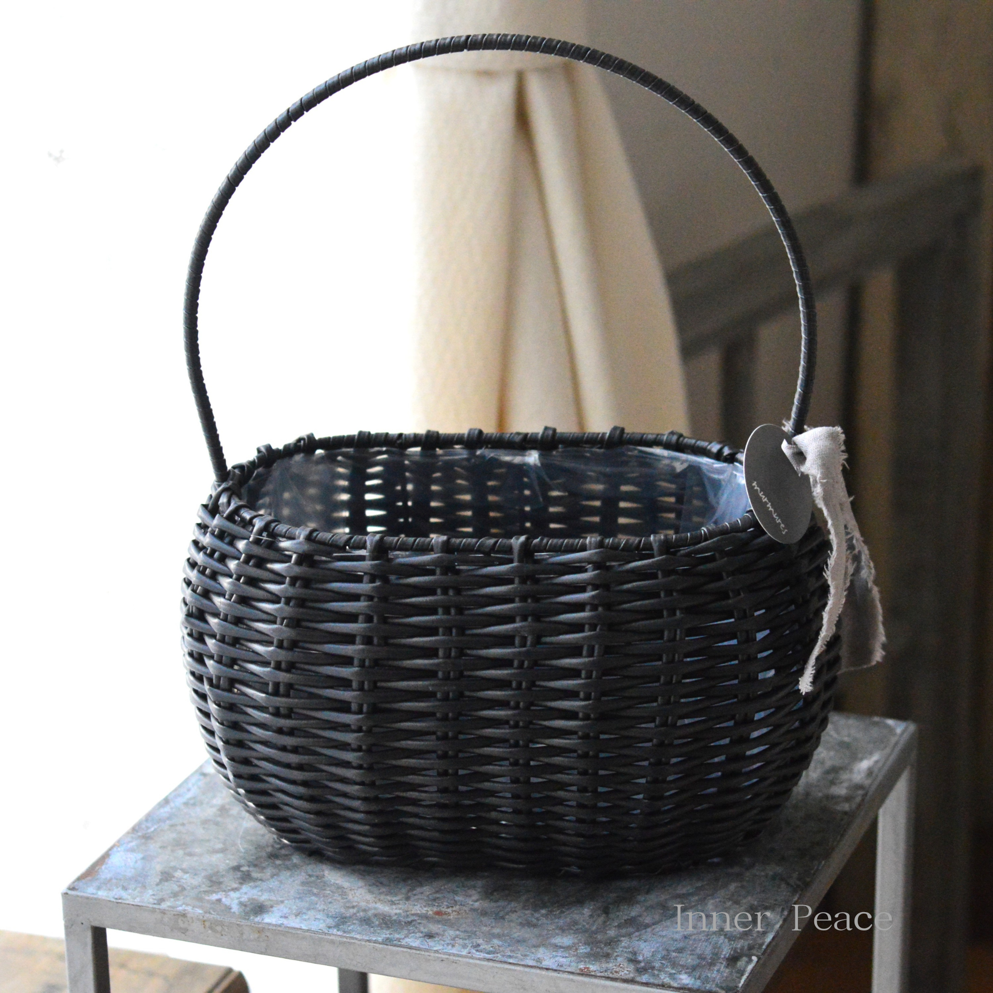 【ミュールミル】 ジェミニバスケット 『サイド・黒』 (CV-015Bk)