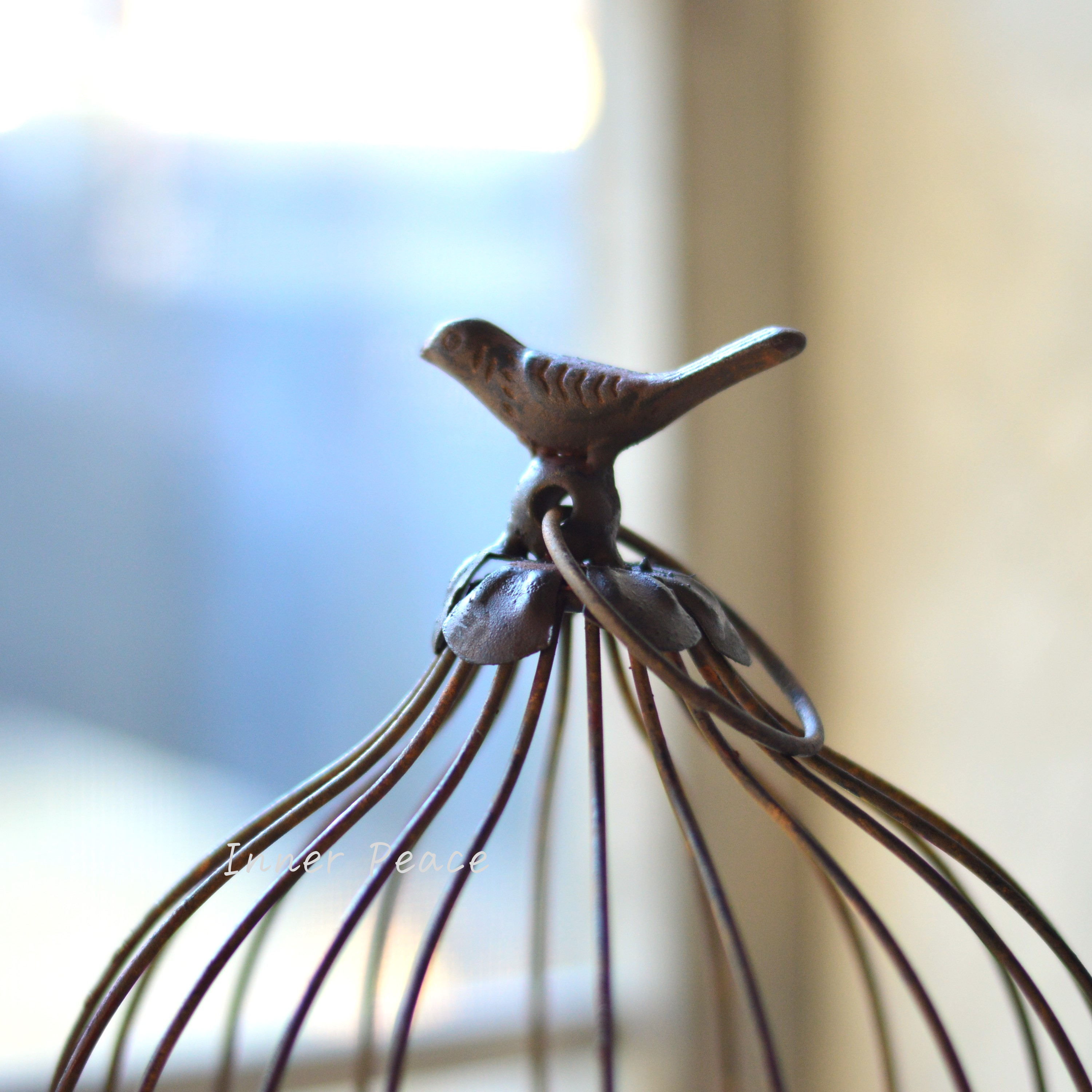 【大同クラフト】 アンティークバードケージ 『M・ブラウン』