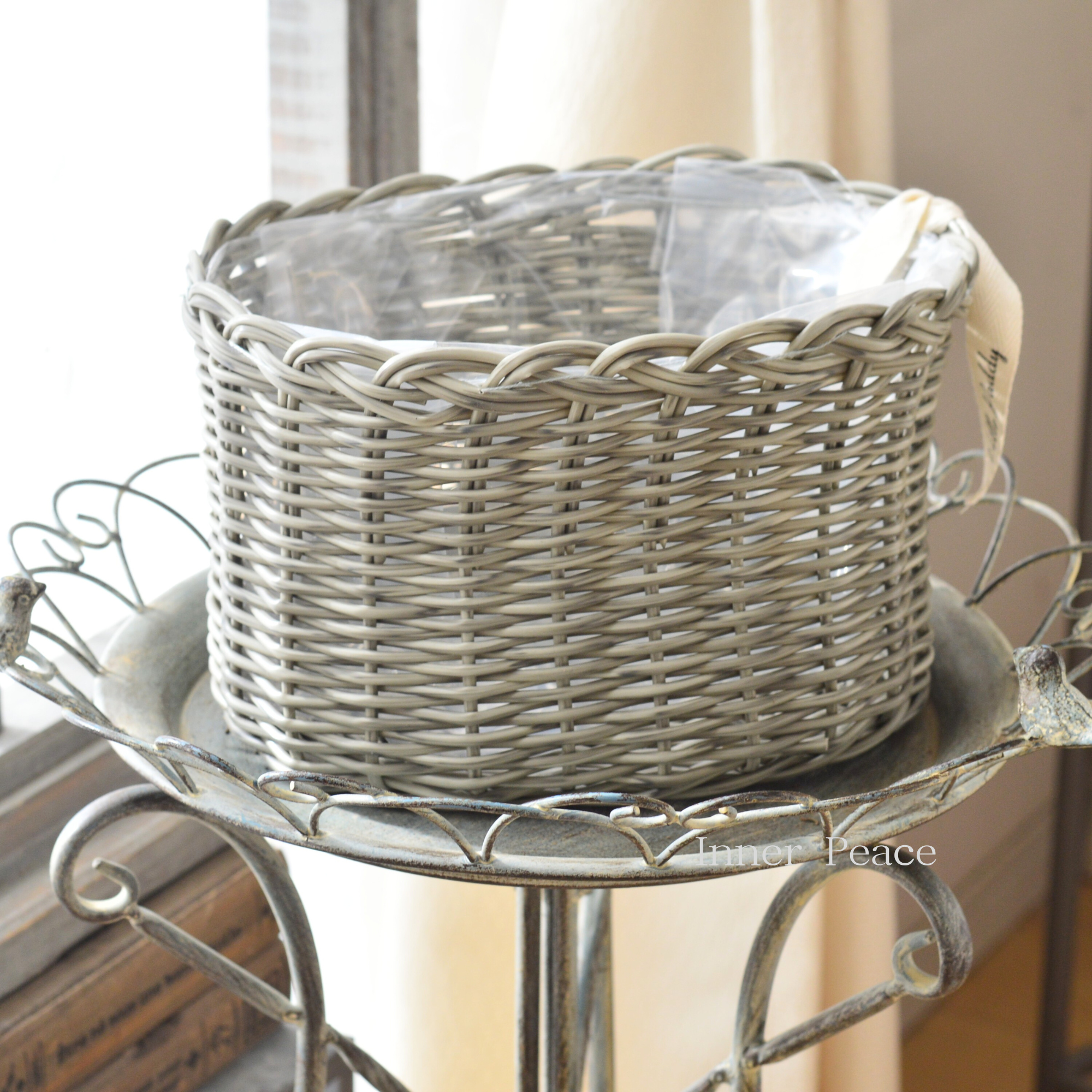 【MURATAYA】 PPラタン 『アレンジ・L・グレー』 (No.30129)