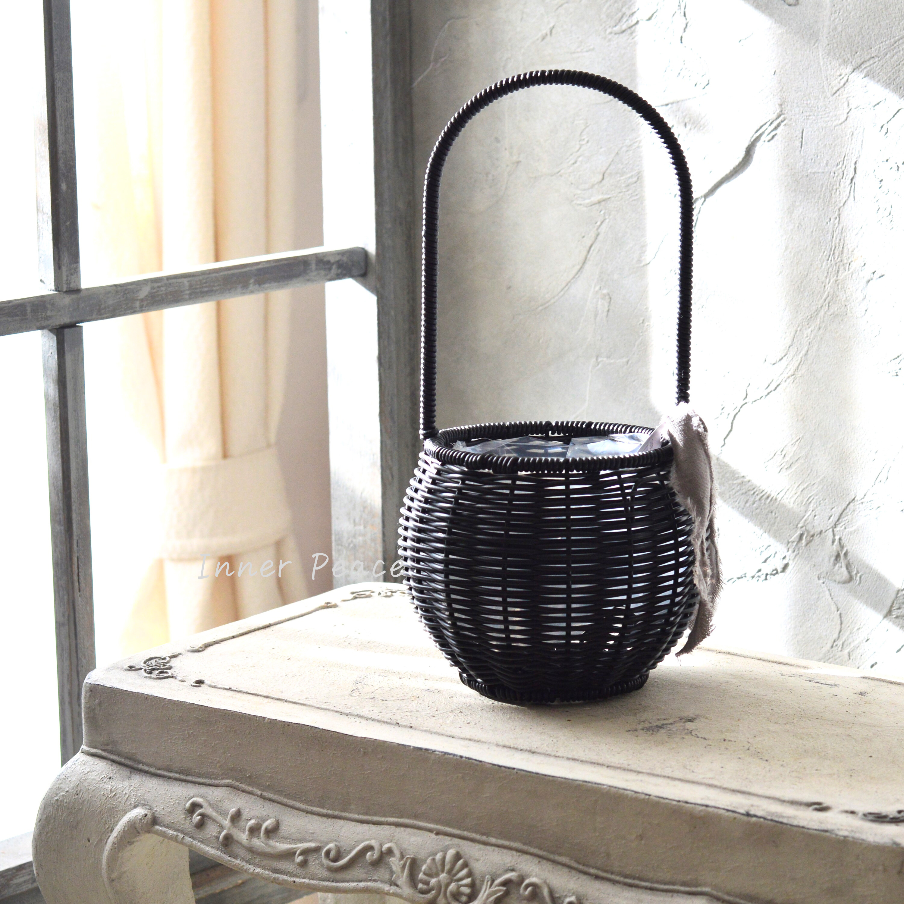 【ミュールミル】 ジェミニバスケットボウル 黒