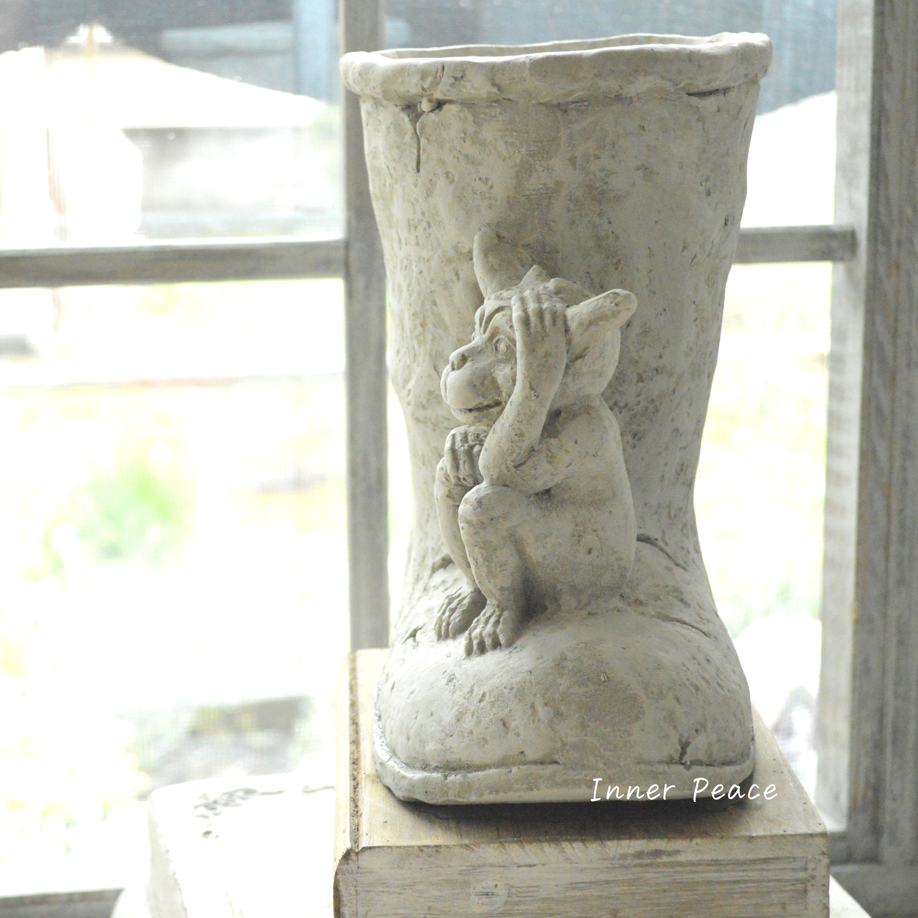 【友膳】 ボットゴブリンポット グレー