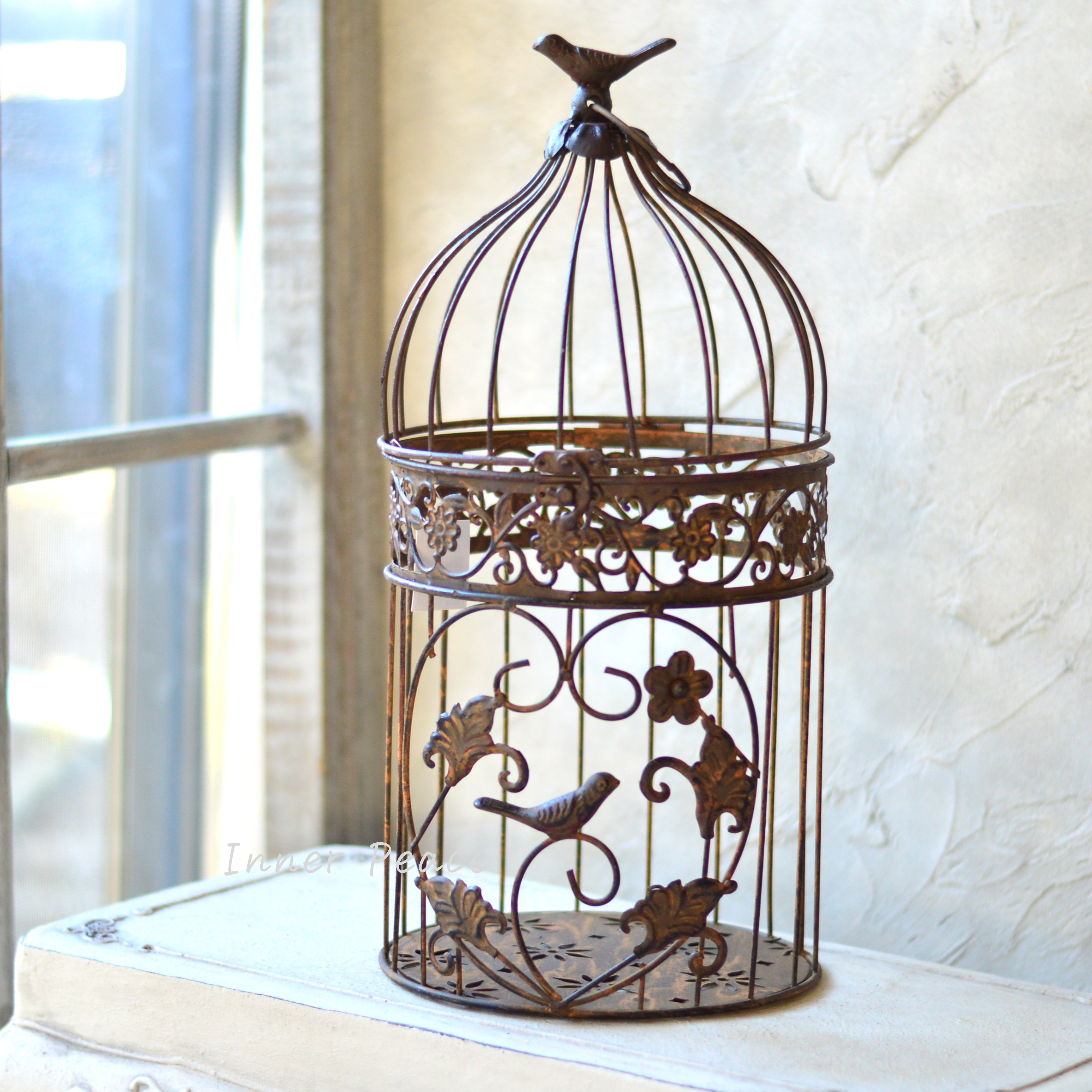 【大同クラフト】 アンティークバードケージ 『M・ブラウン』