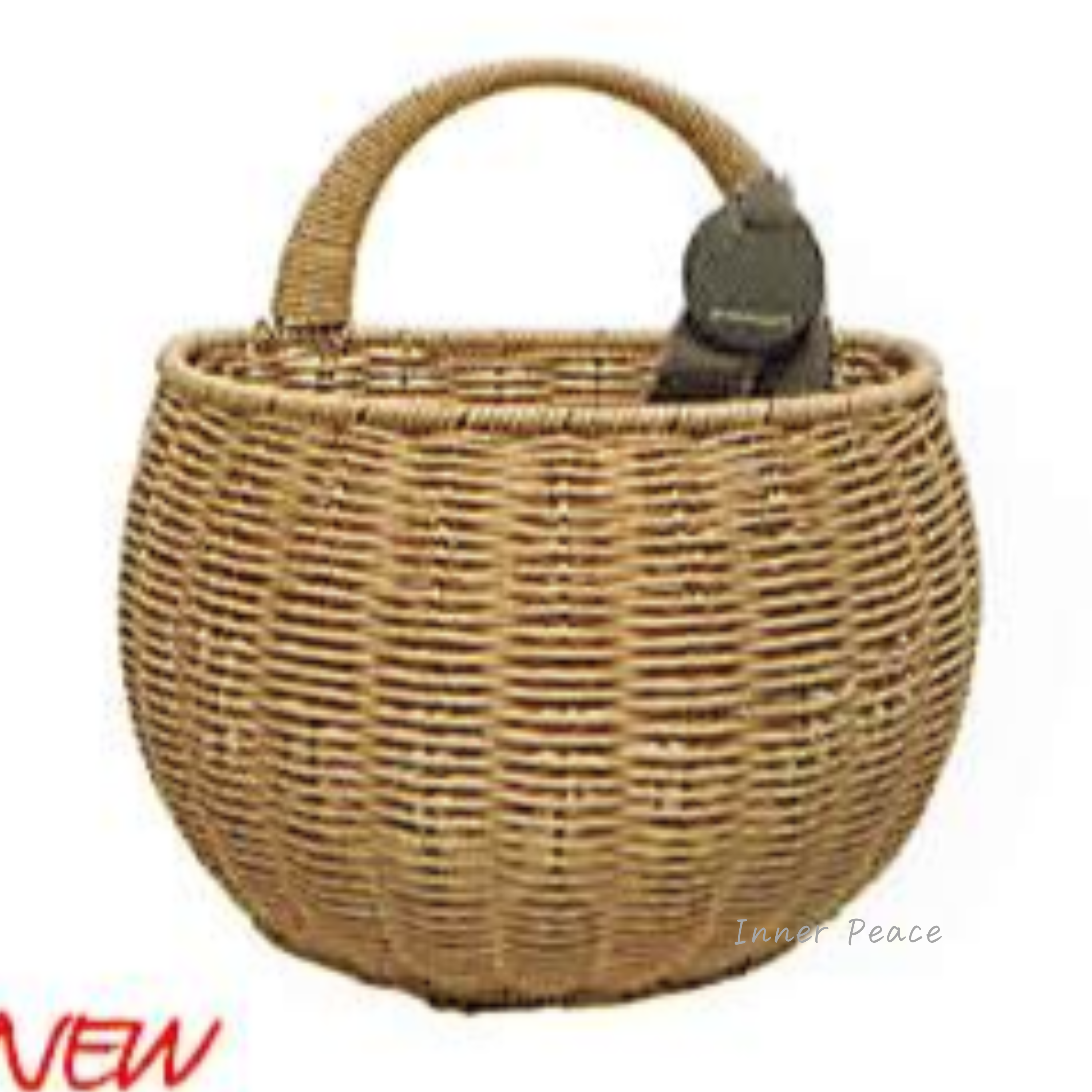 【ミュールミル】 ジェミニバスケット 『壁掛・ナチュラル』 S