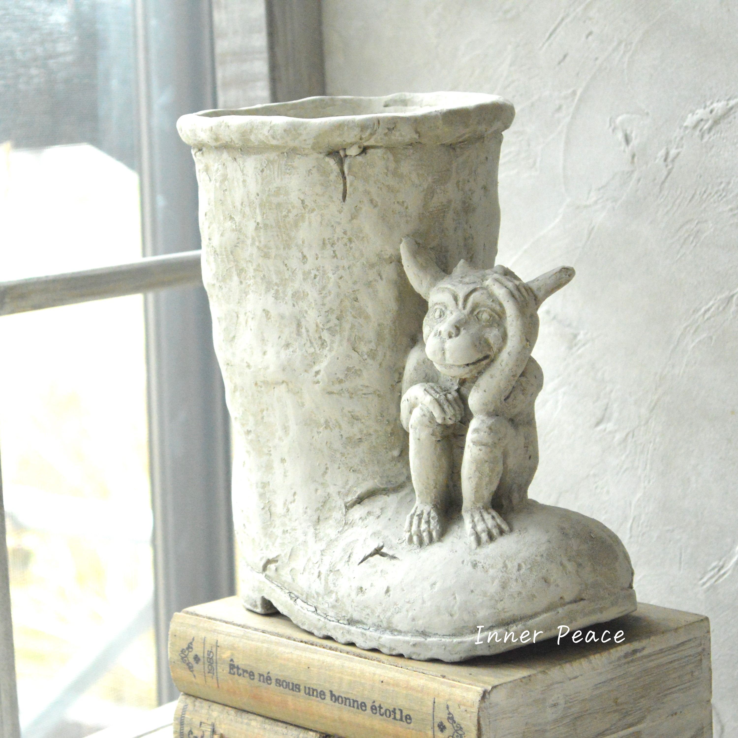 【友膳】 ボットゴブリンポット グレー