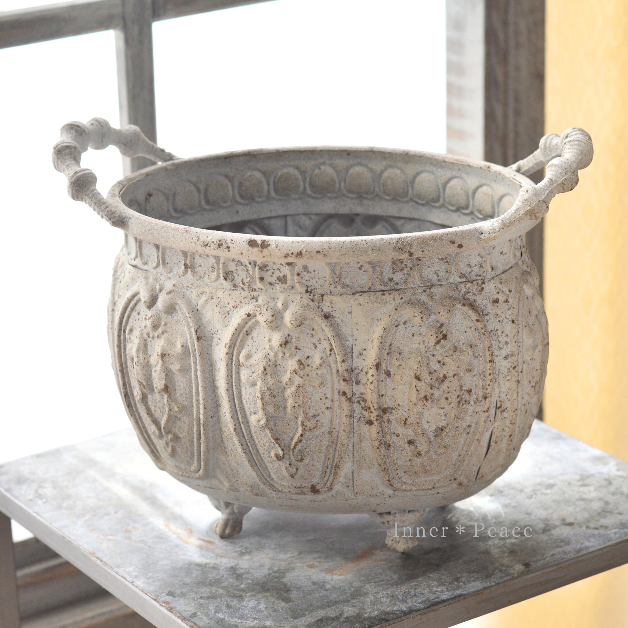 【友膳】 アンティクデコレオーバル 『S・ホワイト』 (UF573)