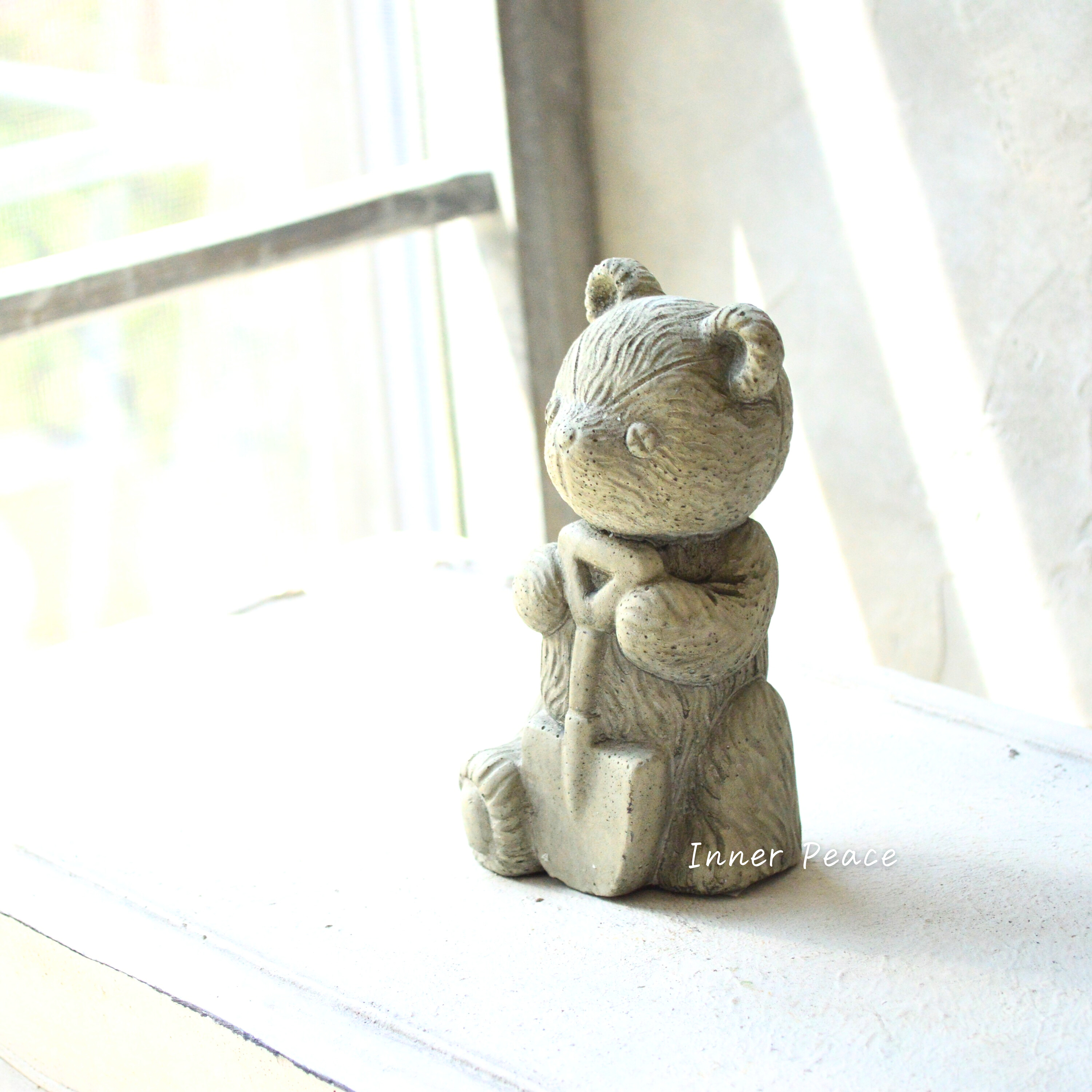 【CARNAC】 ヴィンテージベアーH アイボリー (GR59IV)