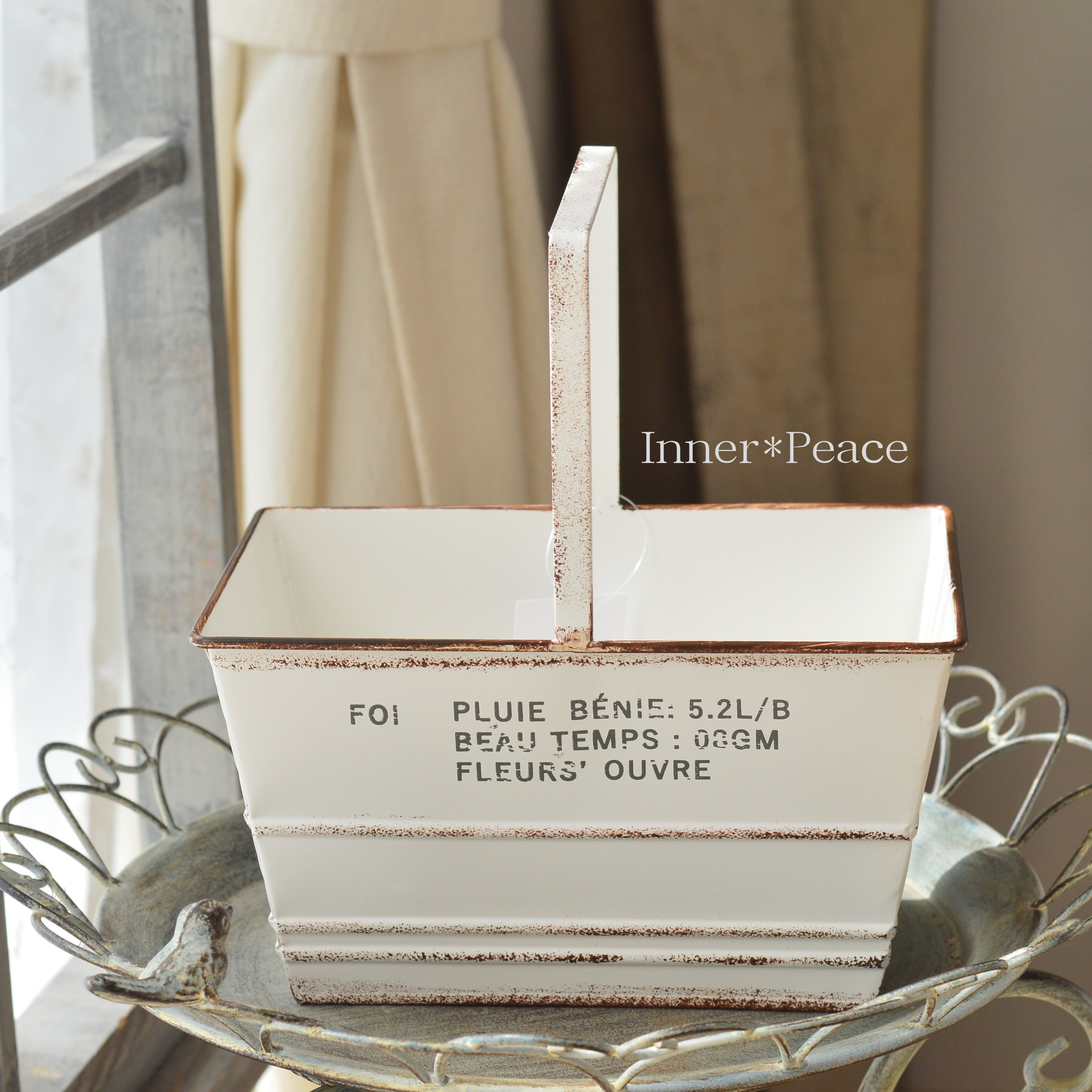 【友膳】 フォワバスケット 『ホワイト』 (UE212)