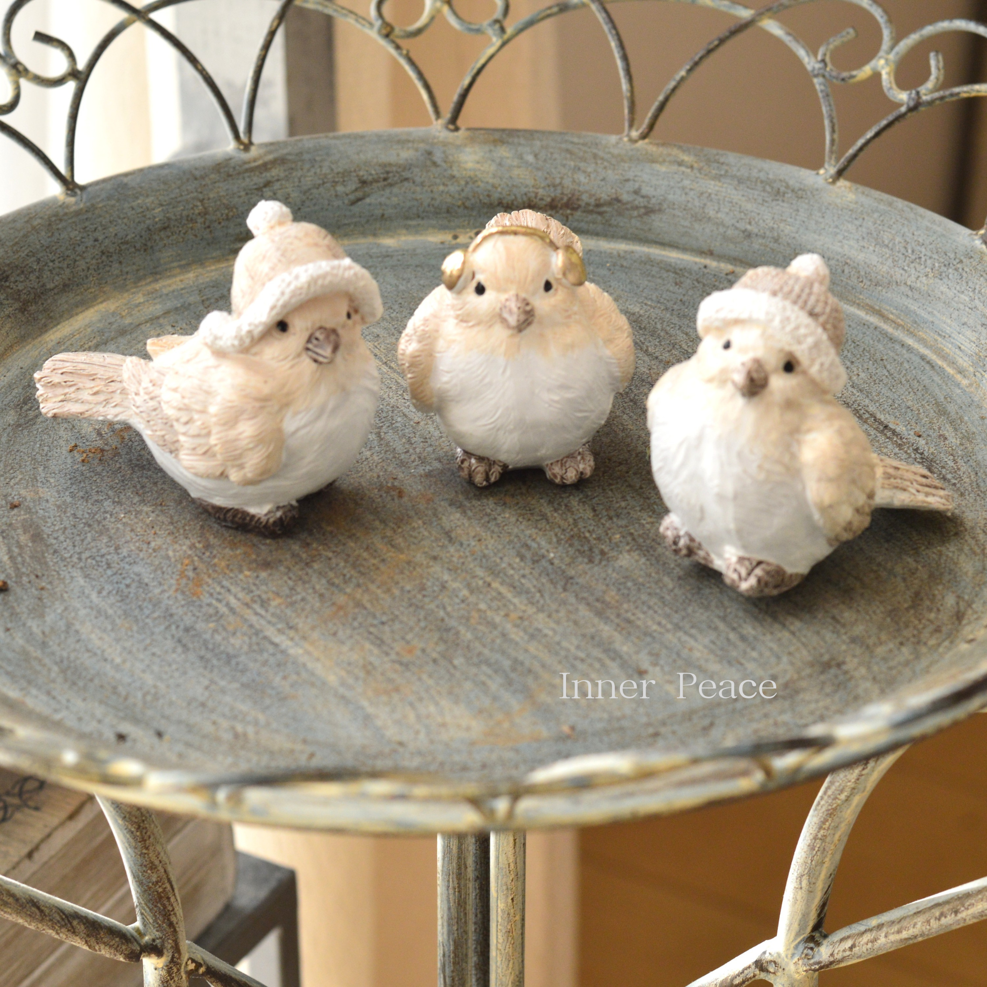 【CARNAC】ノエルバードキャップ 3羽セット (NGX31)