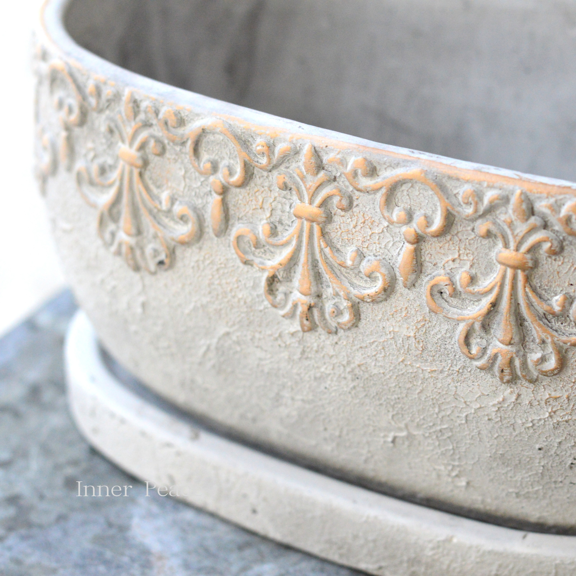 【COVENT】 アラベスク・オーバルポット 『L』 (QO-09)