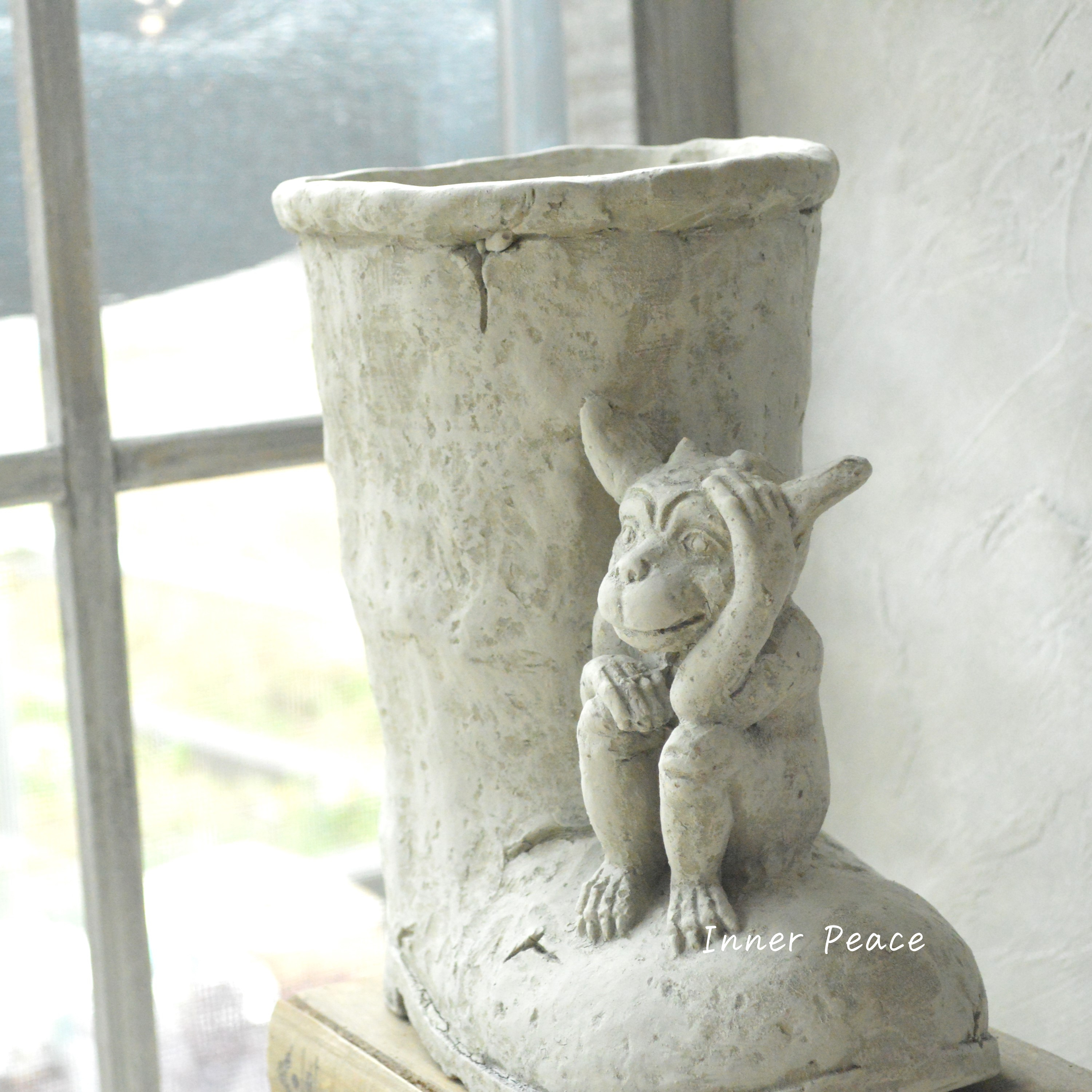 【友膳】 ボットゴブリンポット グレー