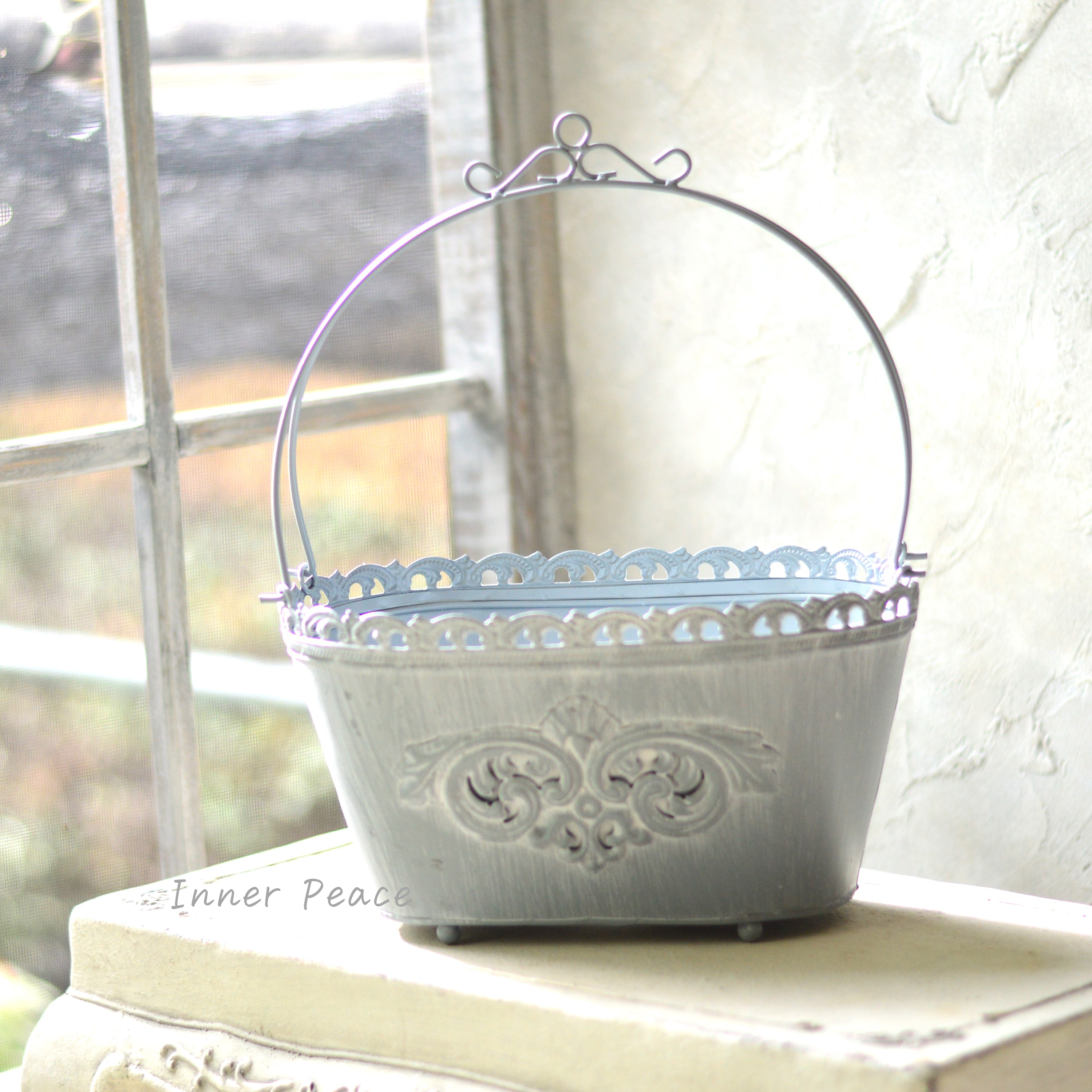 【CARNAC】オディールバスケット 『S・グレー』