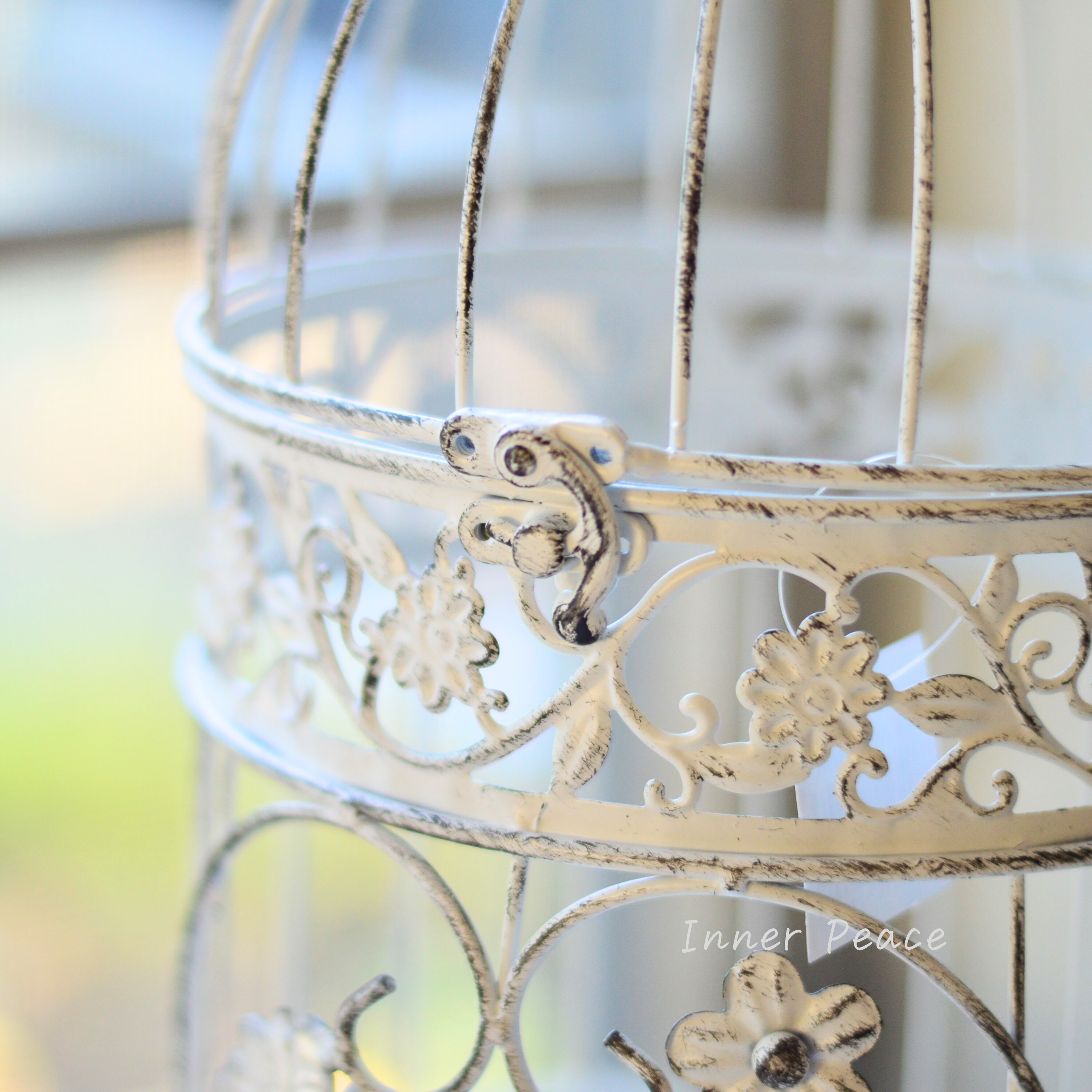 【大同クラフト】 アンティークバードケージ 『M・ホワイト』