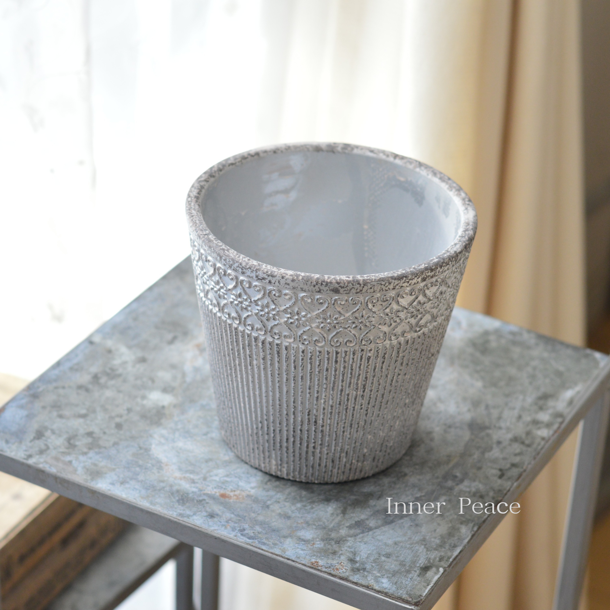 【MURATAYA】 コバルト・ラウンドポット 『L』 (QY-25)