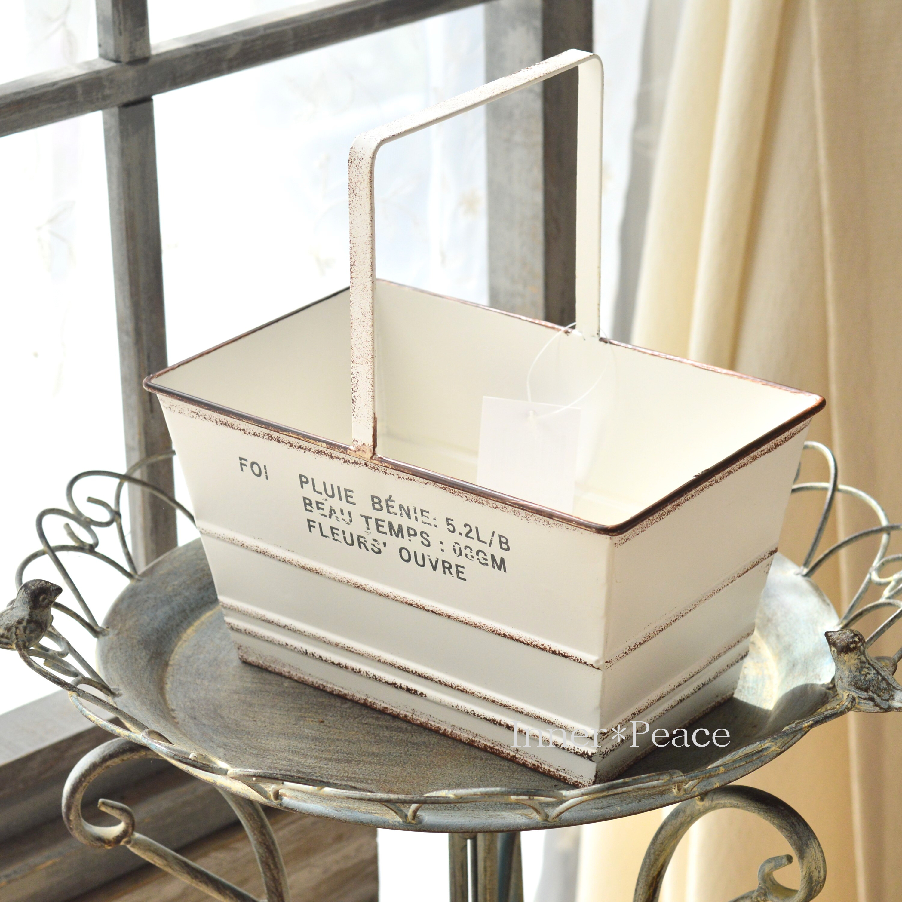 【友膳】 フォワバスケット 『ホワイト』 (UE212)