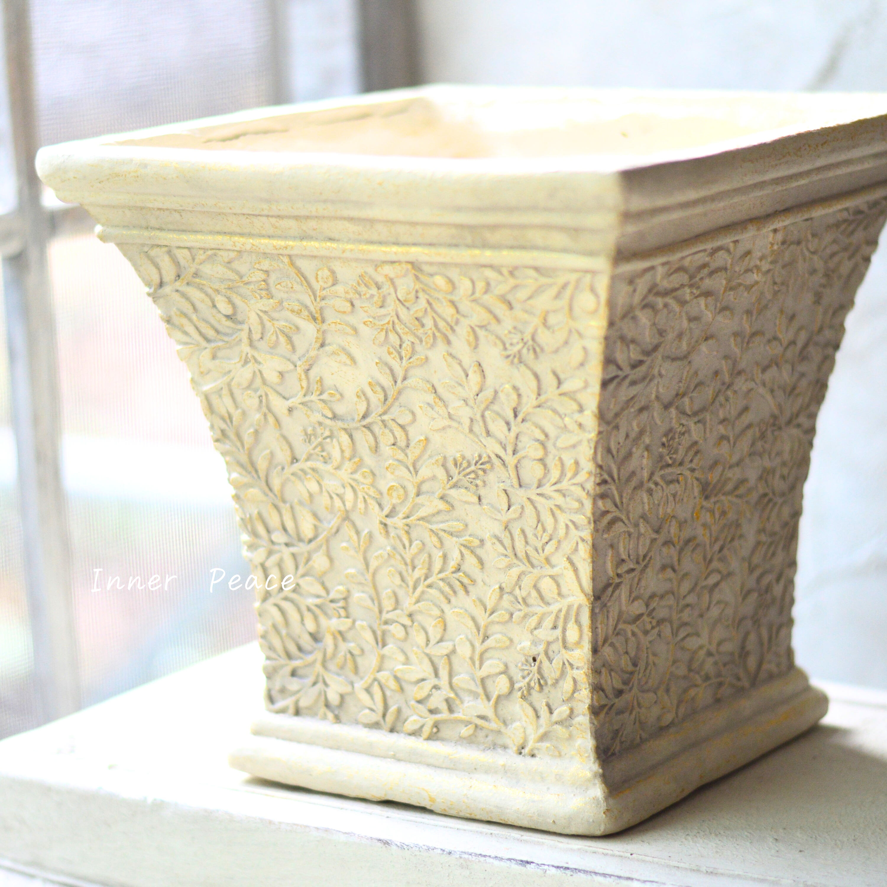 【CARNAC】 オリーブスクエア 『アイボリー』 (GFB397IV)