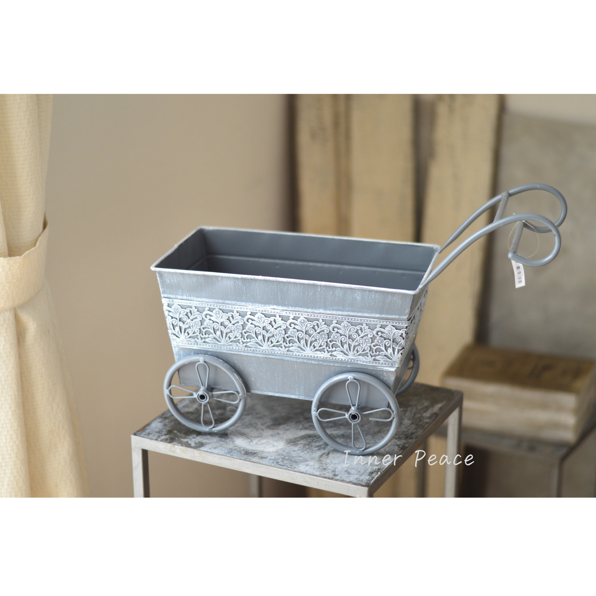 CARNAC】 ボタニカルレースカート 『ダークグレー』 (KB65DG)