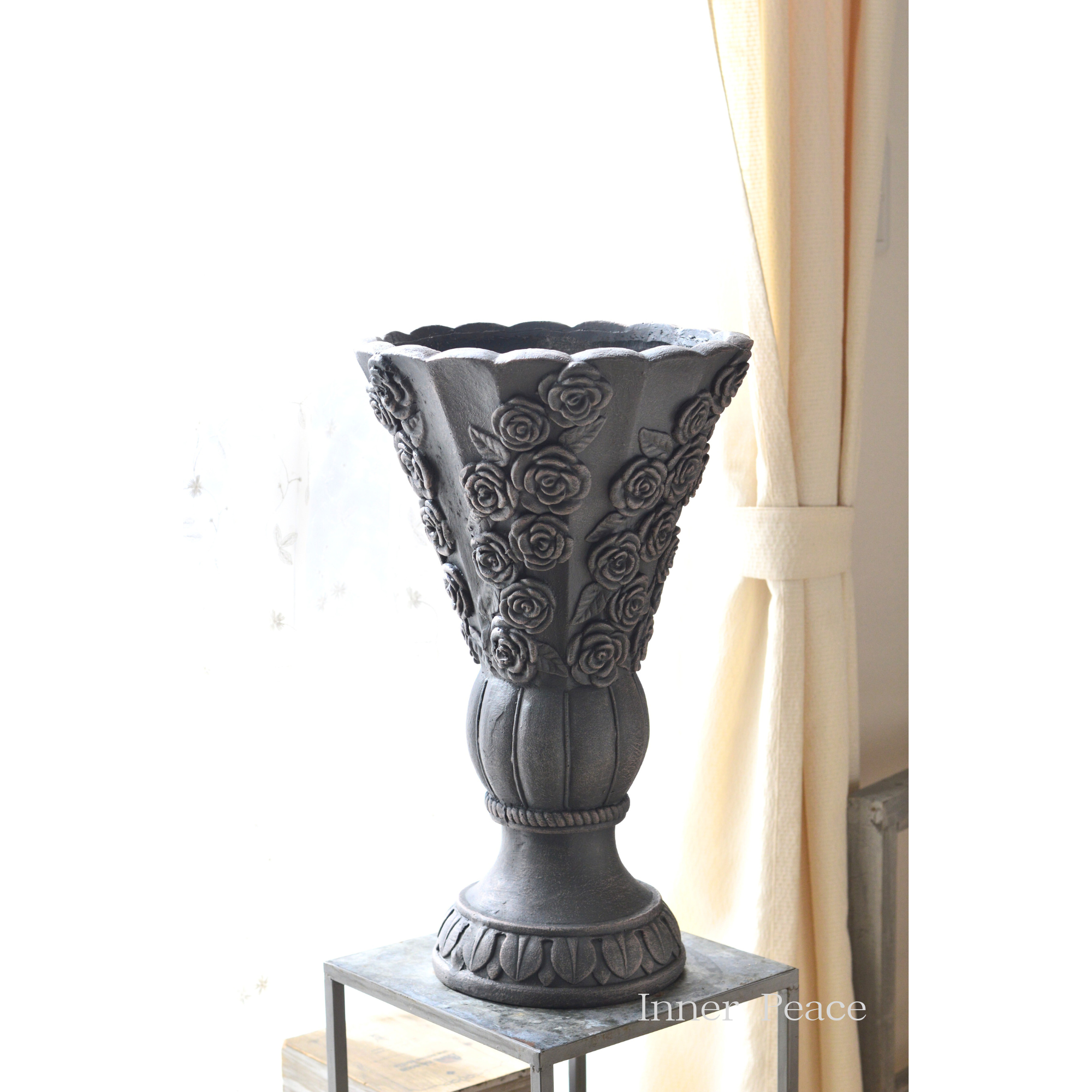 【CARNAC】 オールドローズロングカップ 『ブラック』 (GFB495BK)