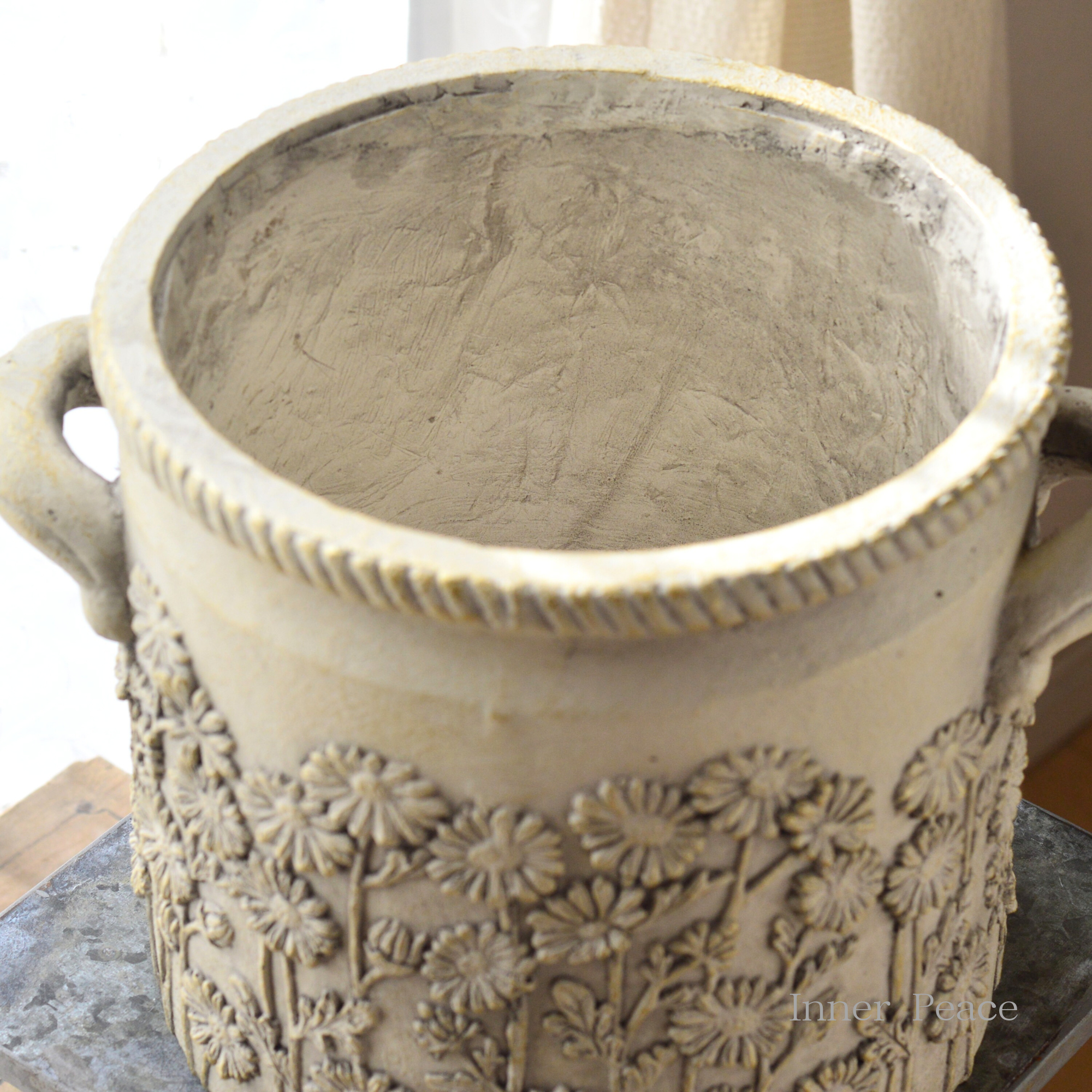 【CARNAC】 デイジーフラワー・D 『アイボリー×ゴールド』 (GFB505IG)