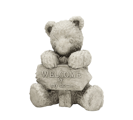 【CARNAC】 ヴィンテージベアーK アイボリー (GR79IV)