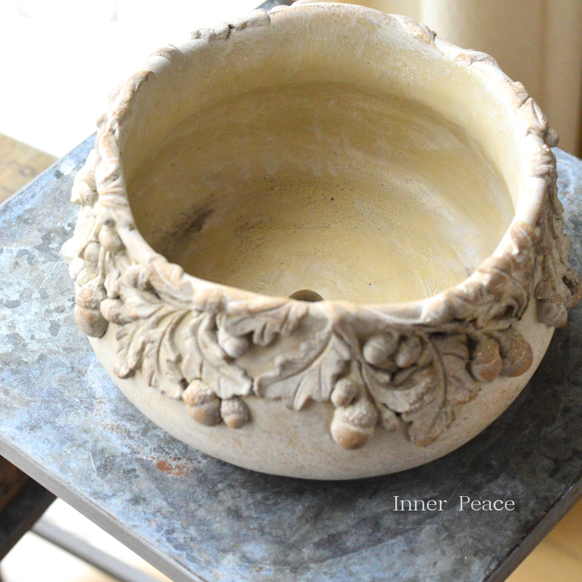 【CARNAC】 シャンタルナッツ ボウル 『アイボリー』 (LC072)