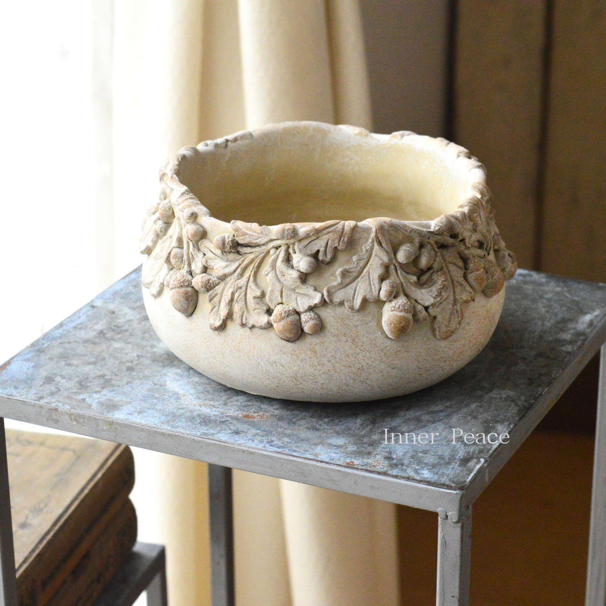 【CARNAC】 シャンタルナッツ ボウル 『アイボリー』 (LC072)