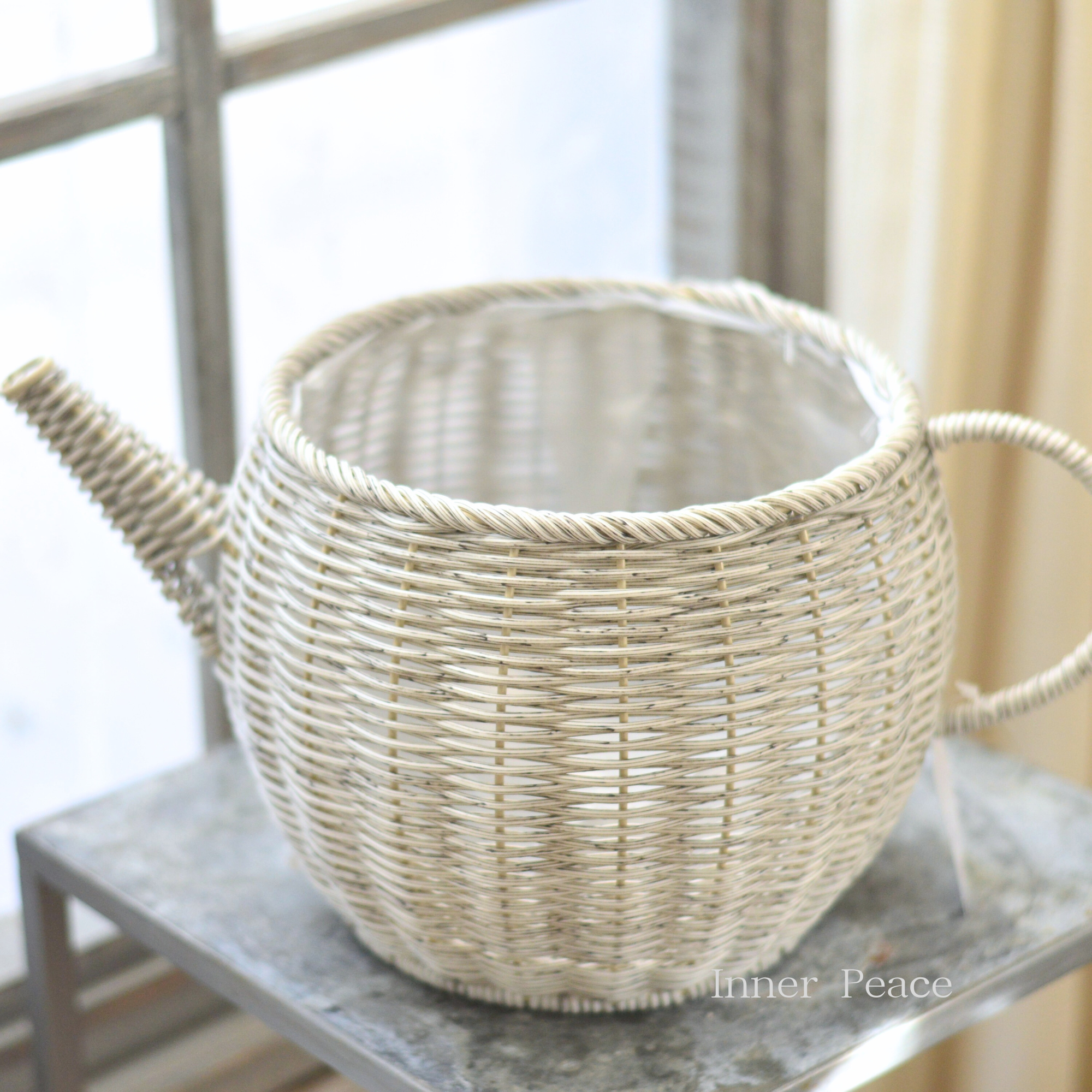 【友膳】 ガンセトポット 『M・ホワイト』 (KM705)