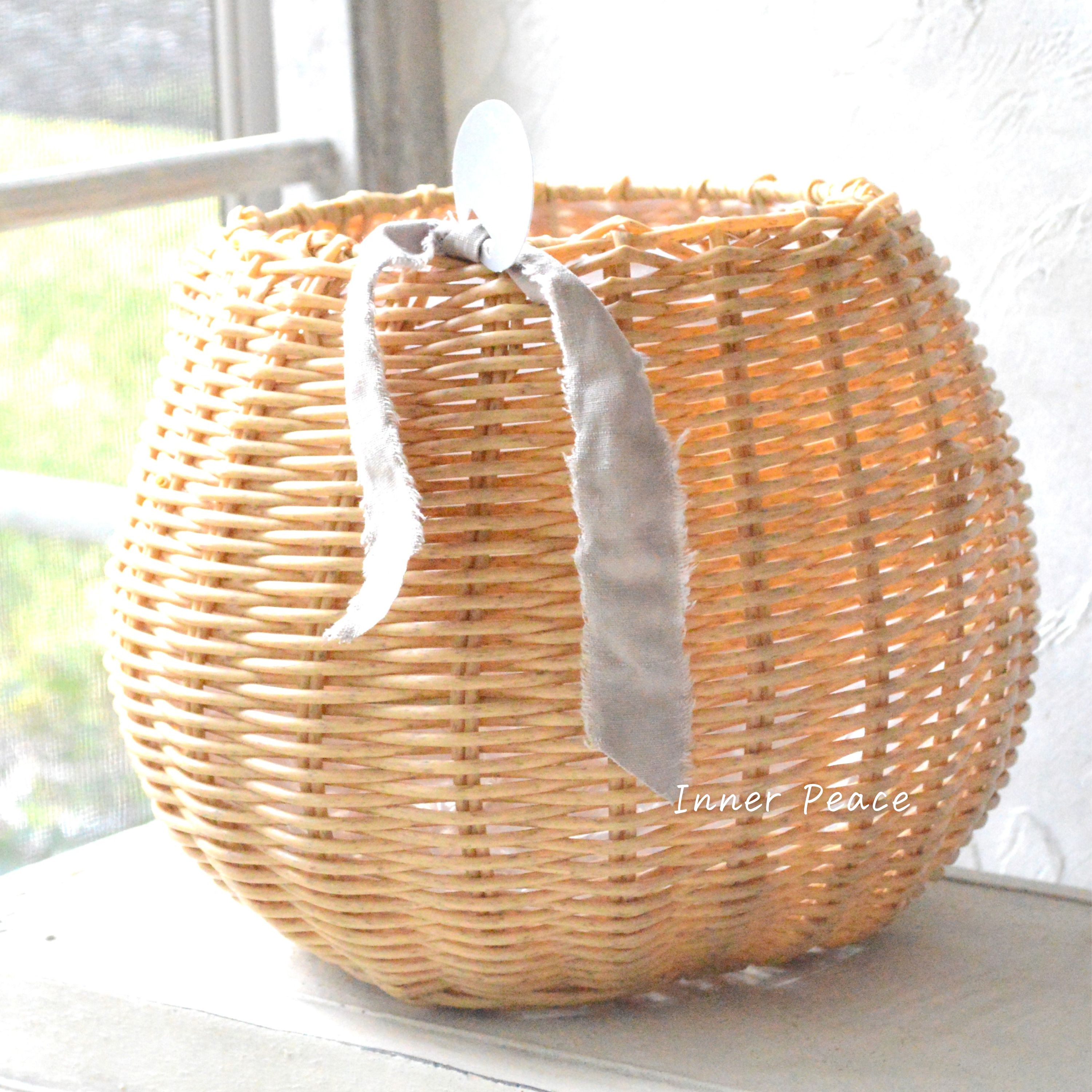 【ミュールミル】 ジェミニバスケット ナチュラル・M