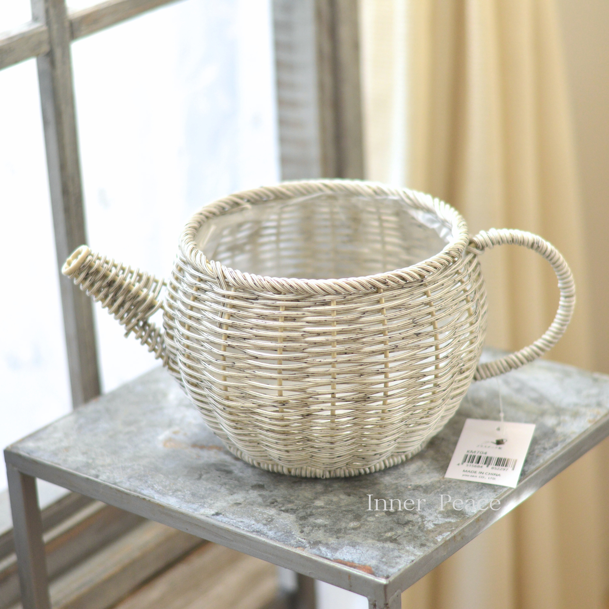 【友膳】 ガンセトポット 『S・ホワイト』 (KM704)