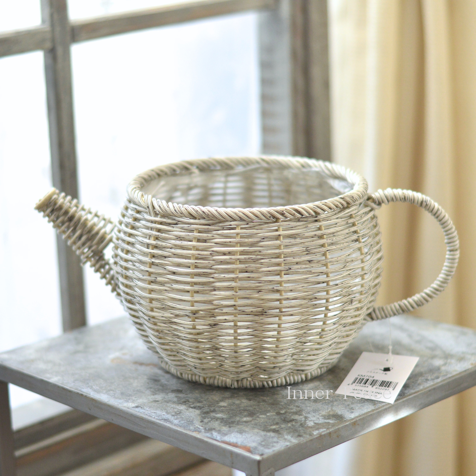 【友膳】 ガンセトポット 『S・ホワイト』 (KM704)