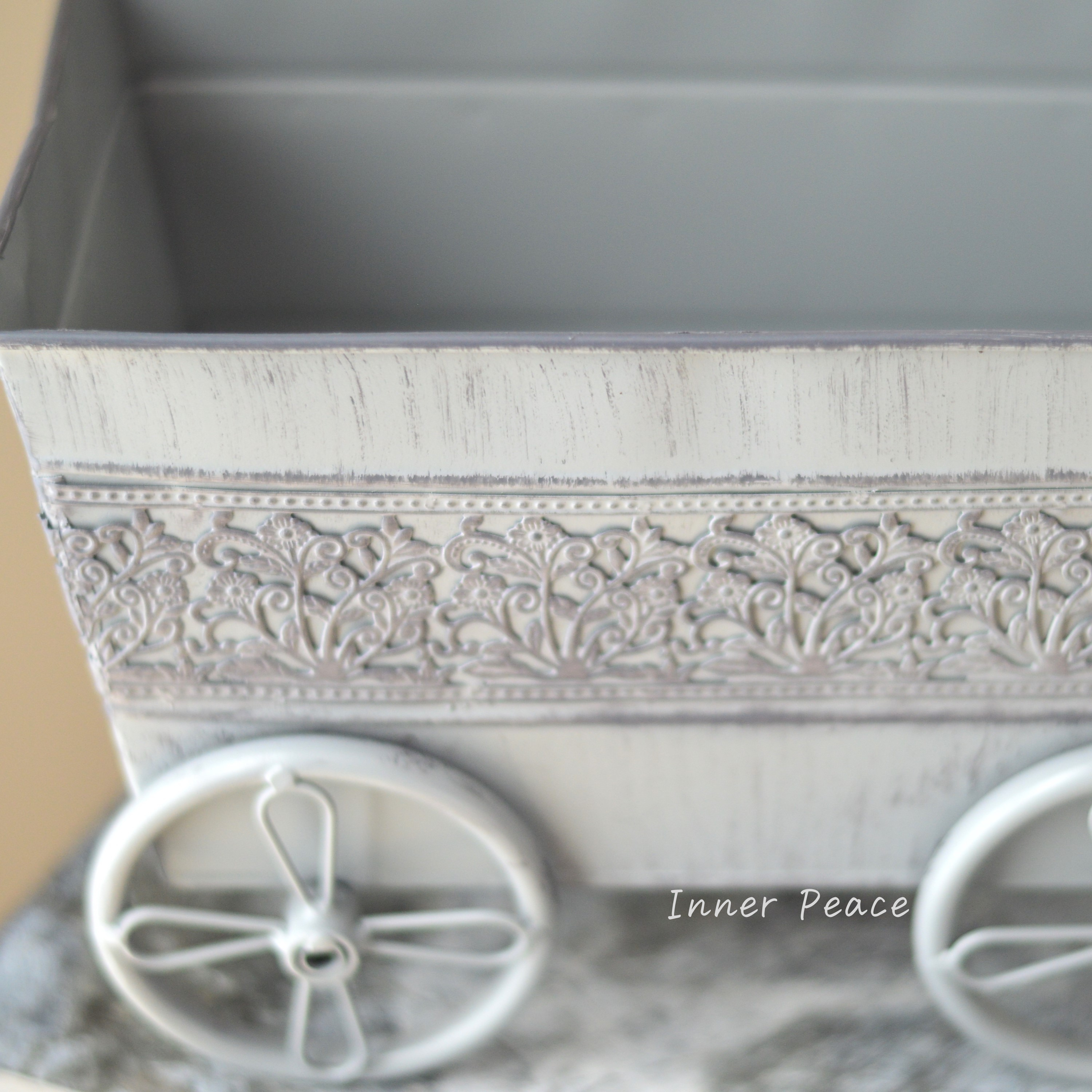 【CARNAC】 ボタニカルレースカート 『グレー』 (KB65GY)