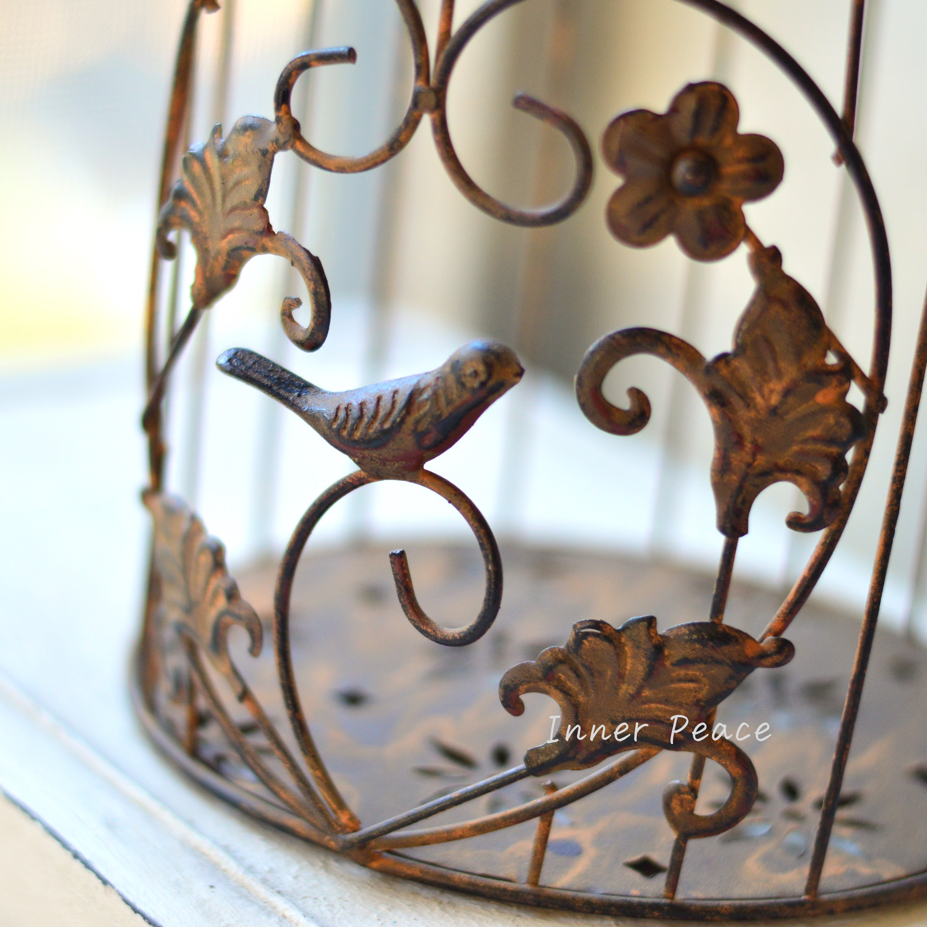 【大同クラフト】 アンティークバードケージ 『M・ブラウン』