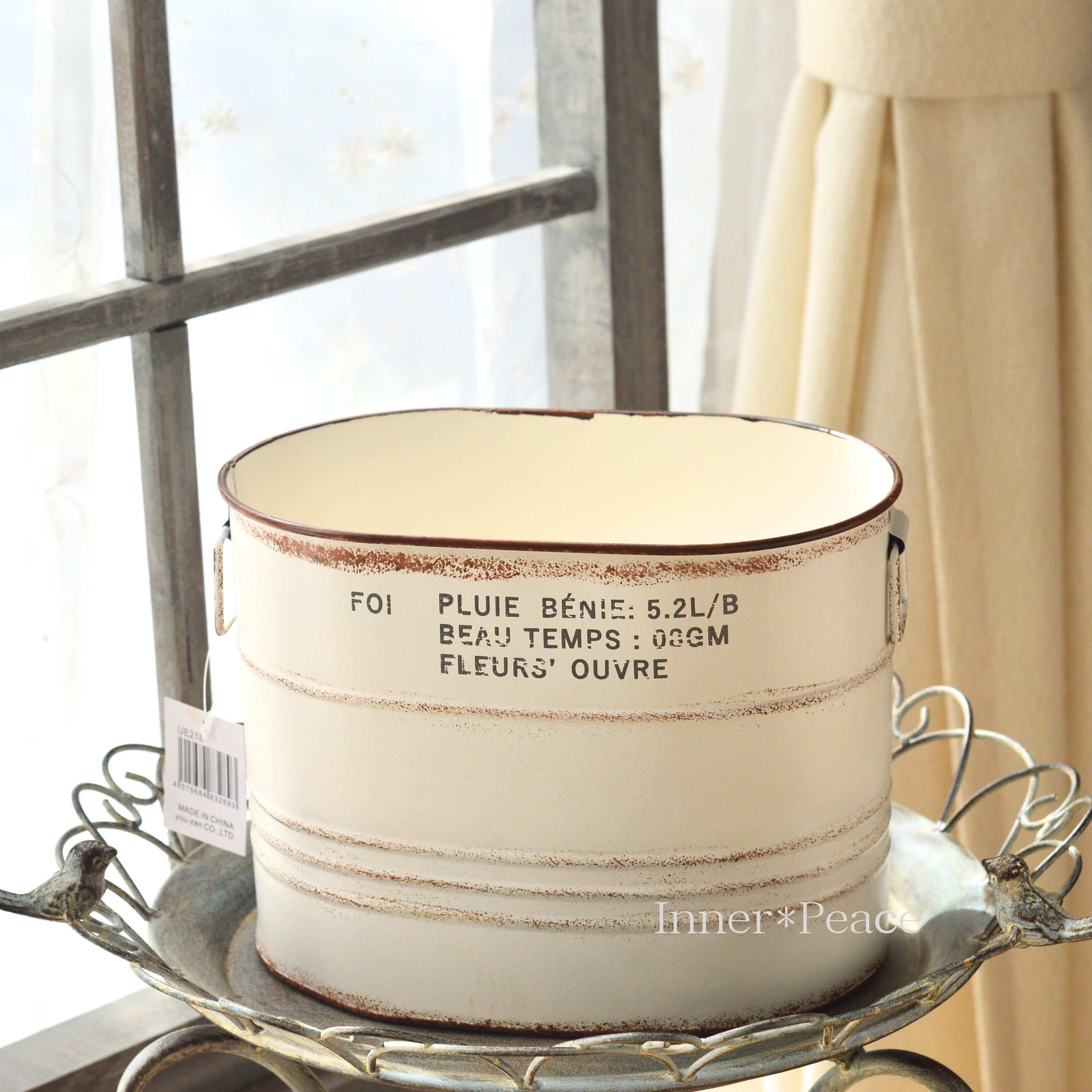 【友膳】 フォアトールオーバル 『ホワイト』 (UE218)