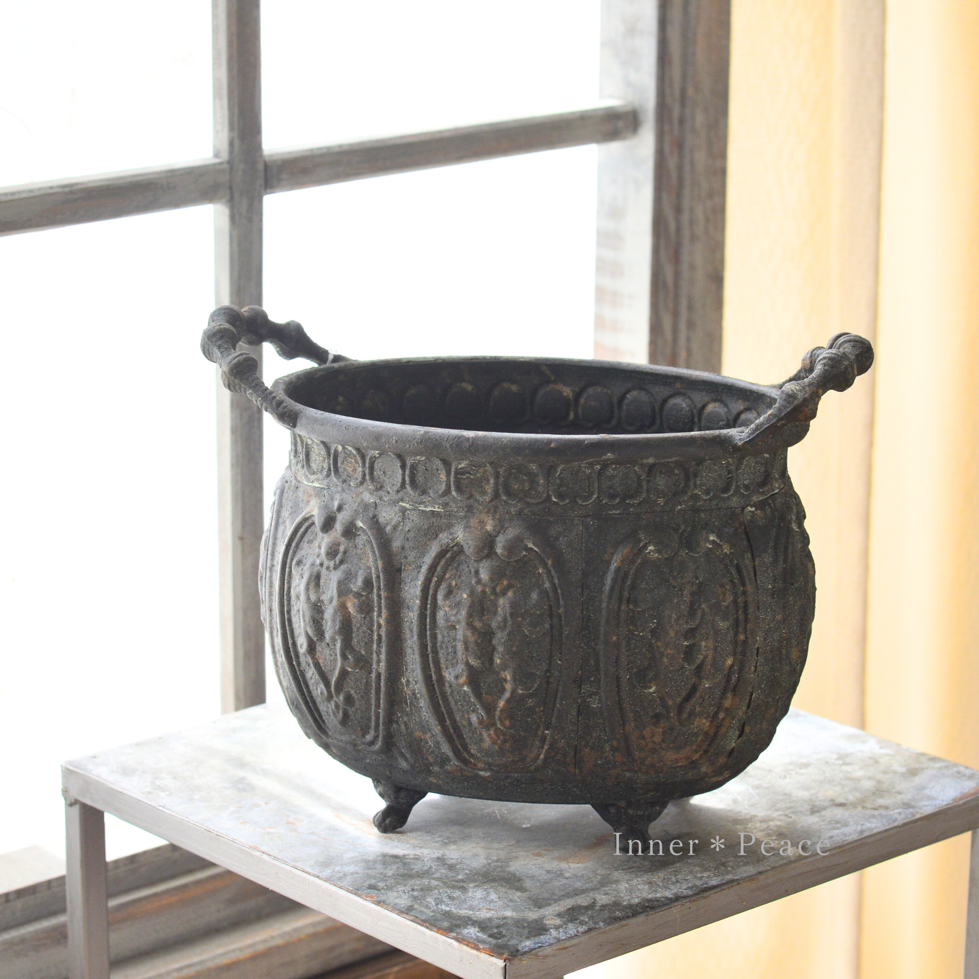 【友膳】 アンティクデコレオーバル 『S・ダークグレー』 (UF575)