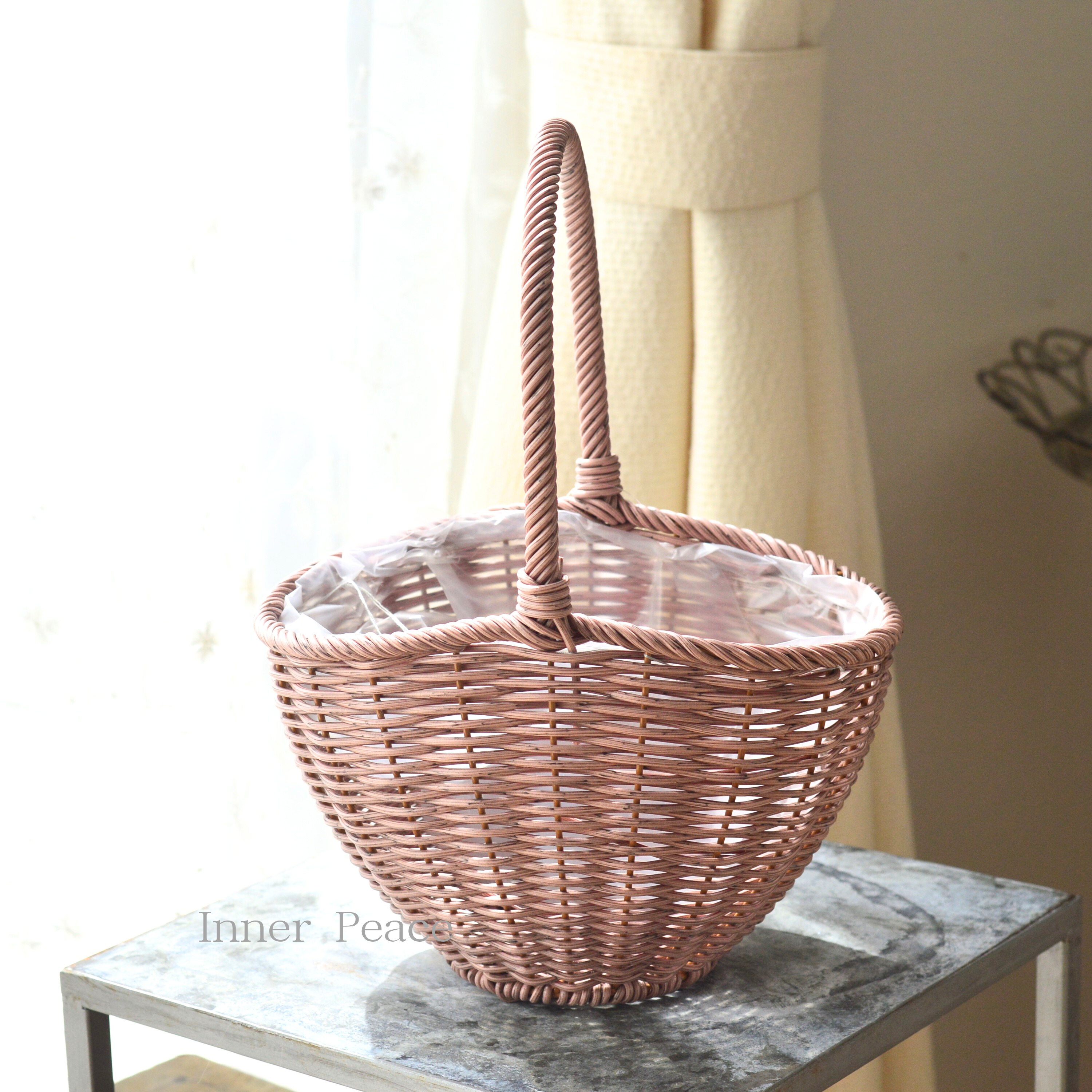 【友膳】 ガンセトクルブバスケット 『M・ピンク』 (KM621)