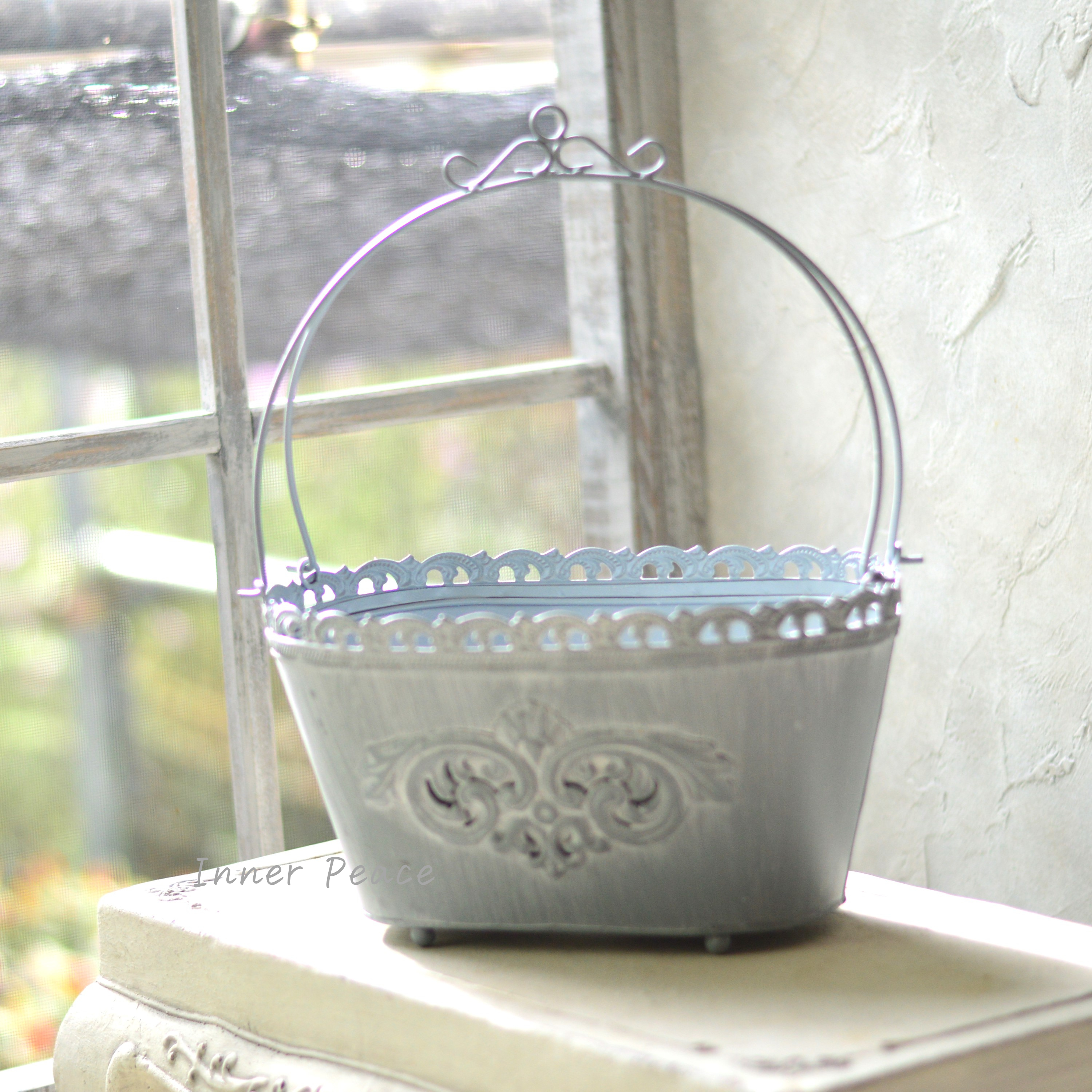 【CARNAC】オディールバスケット 『S・グレー』