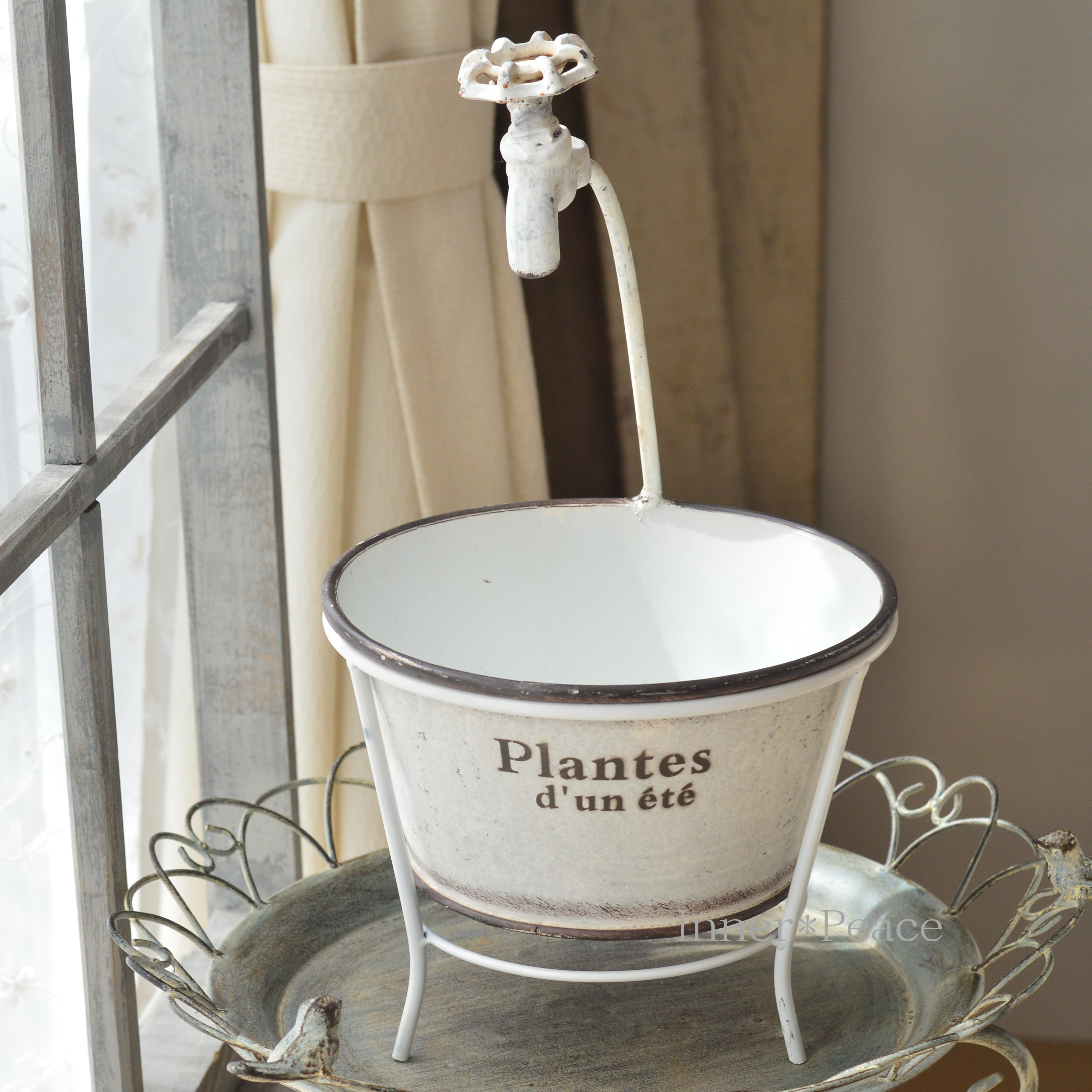 【友膳】 プランツラウンド 『S・ホワイト』 (UN2065)