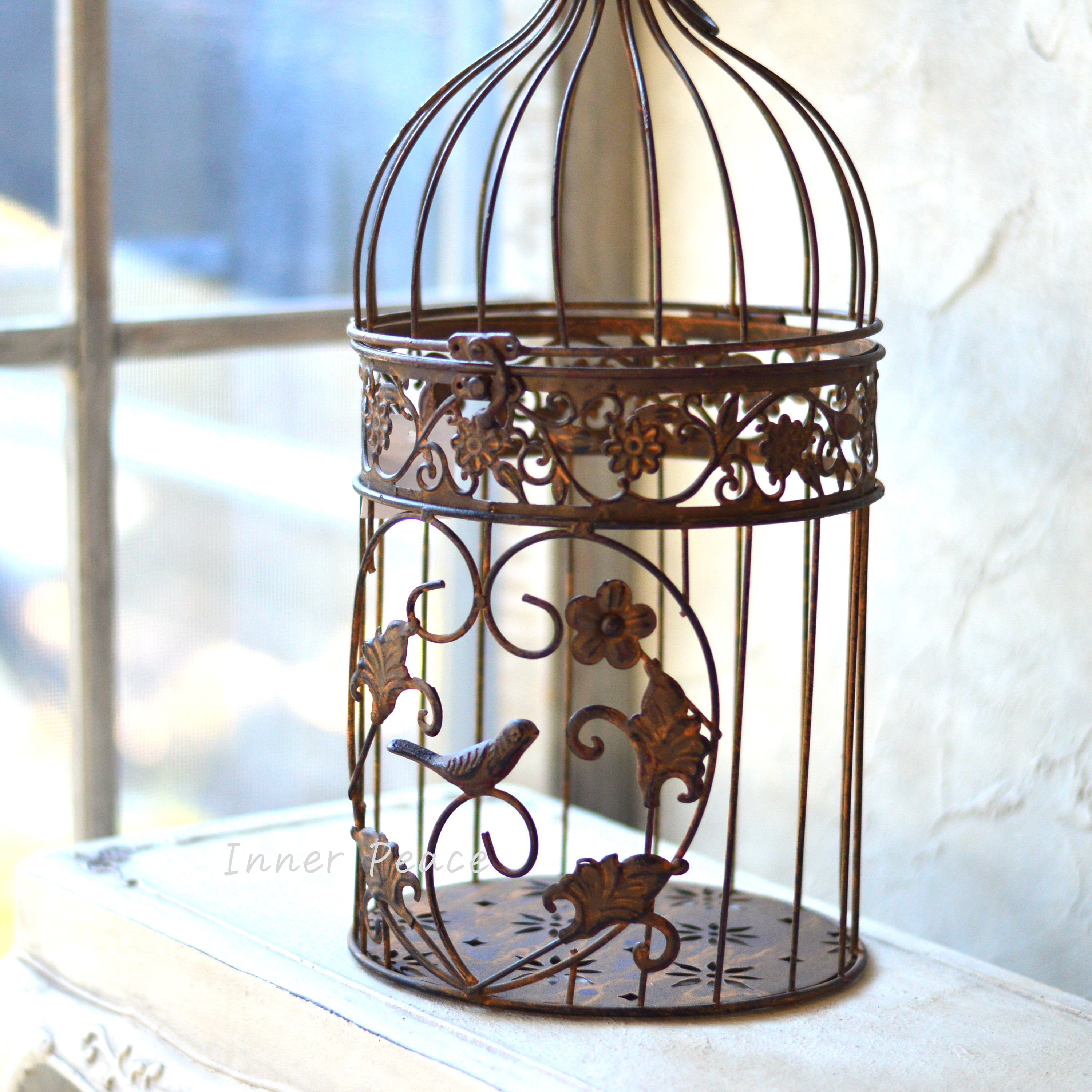 【大同クラフト】 アンティークバードケージ 『M・ブラウン』
