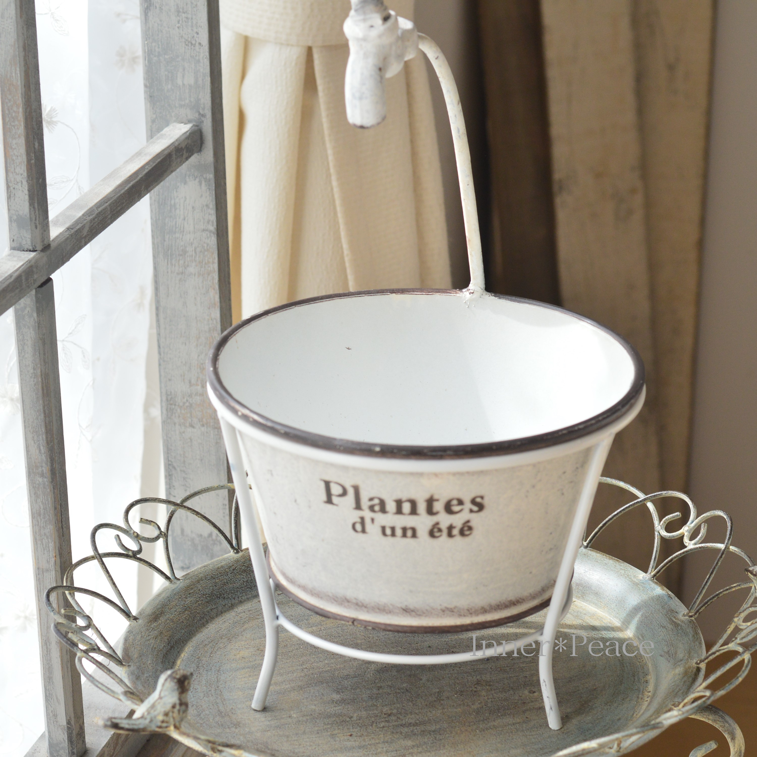 【友膳】 プランツラウンド 『S・ホワイト』 (UN2065)