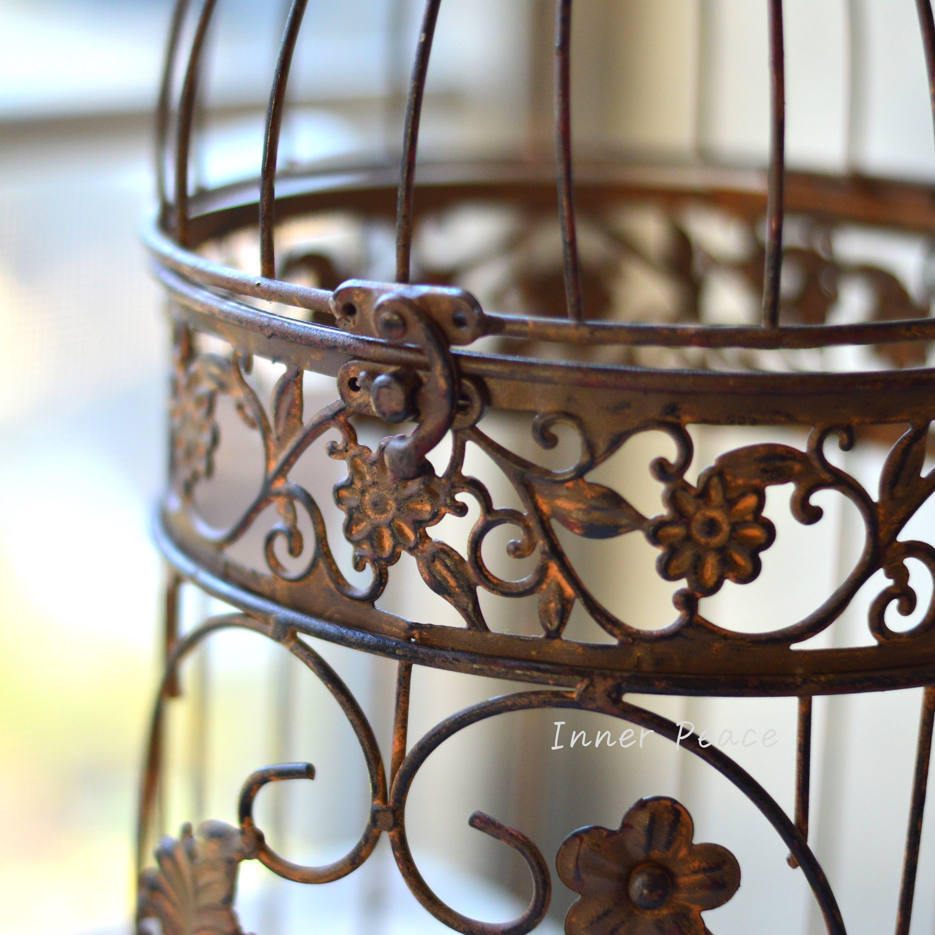 【大同クラフト】 アンティークバードケージ 『M・ブラウン』