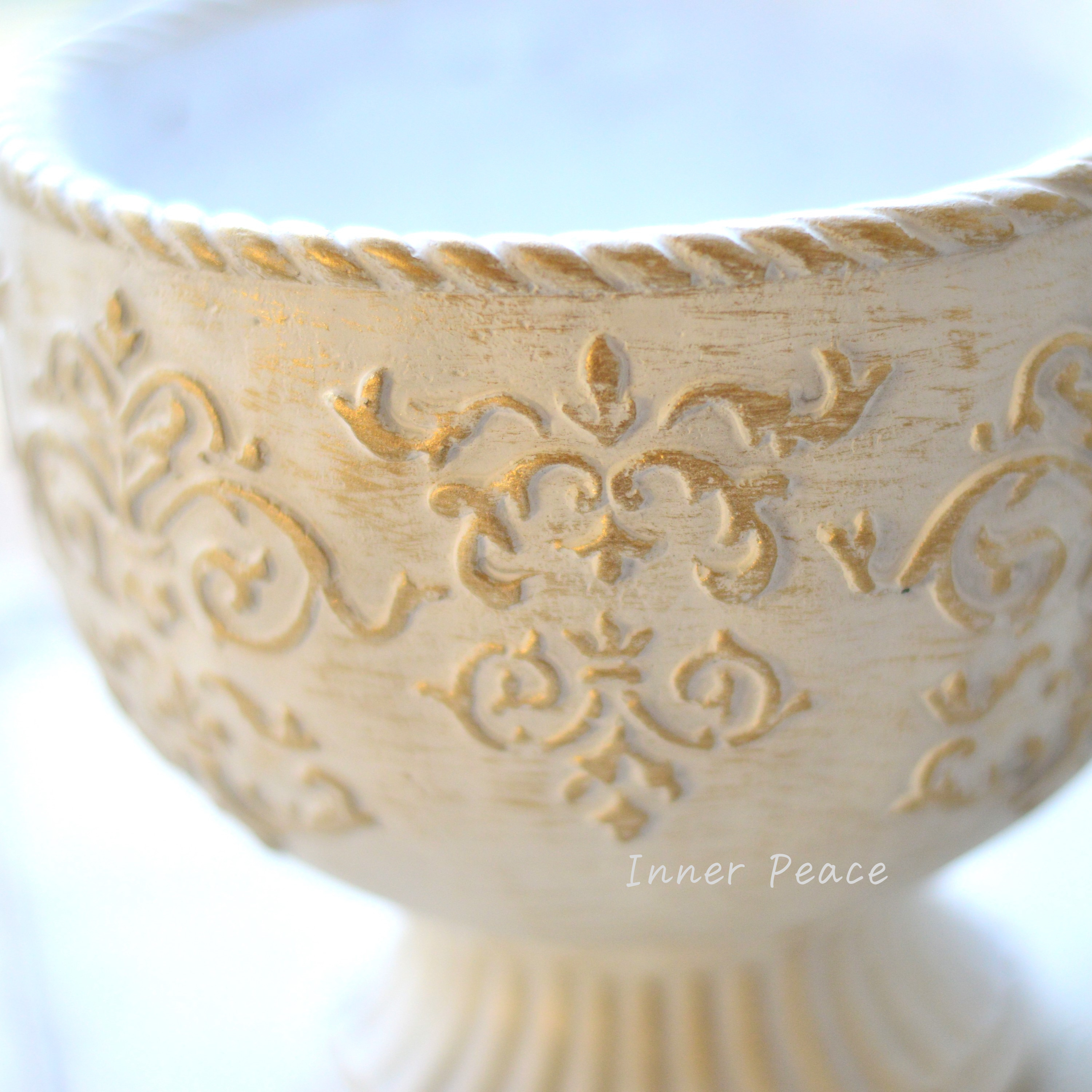 【CARNAC】 アカンサスカップ01 『S・アイボリー×ゴールド』 (CP851SIG)