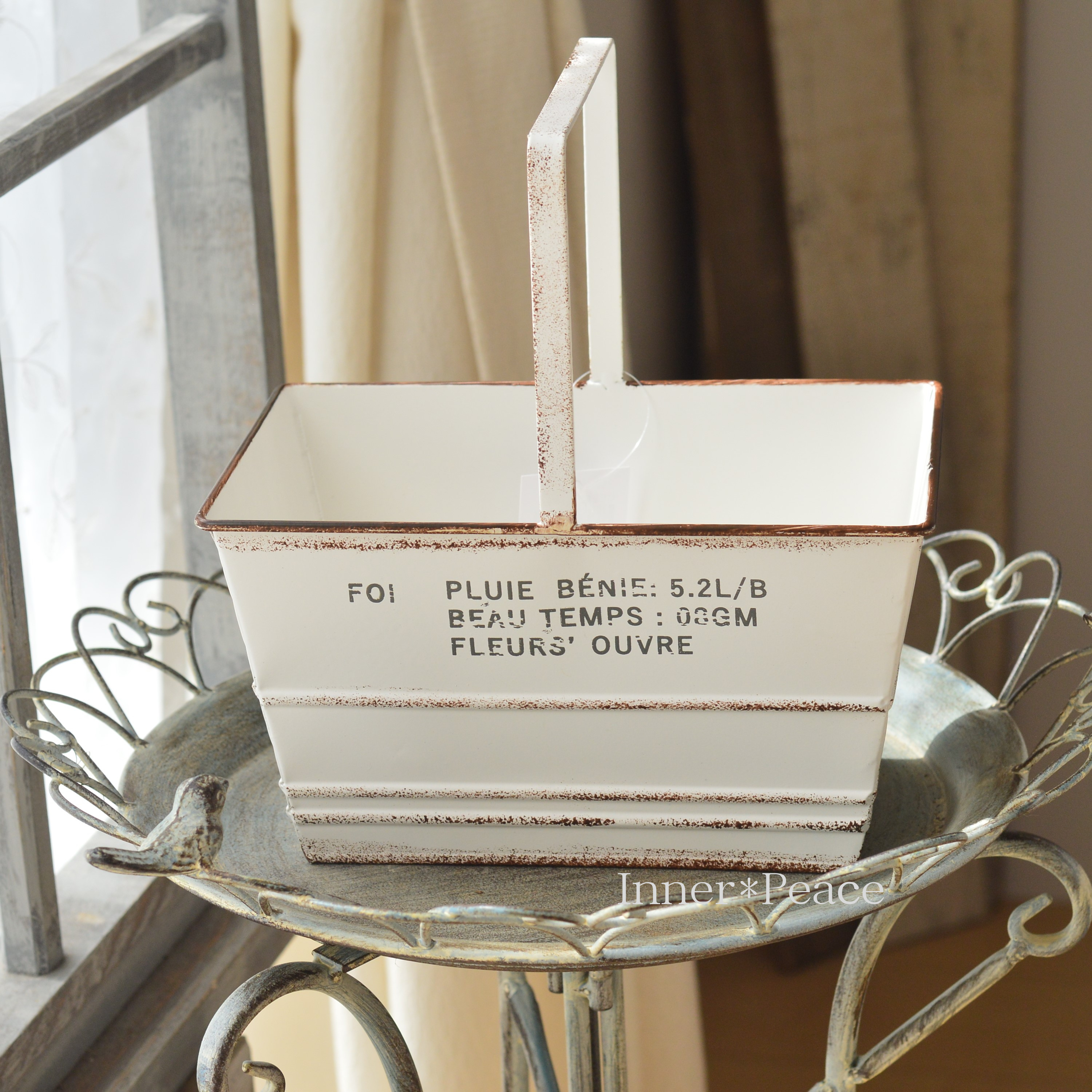 【友膳】 フォワバスケット 『ホワイト』 (UE212)