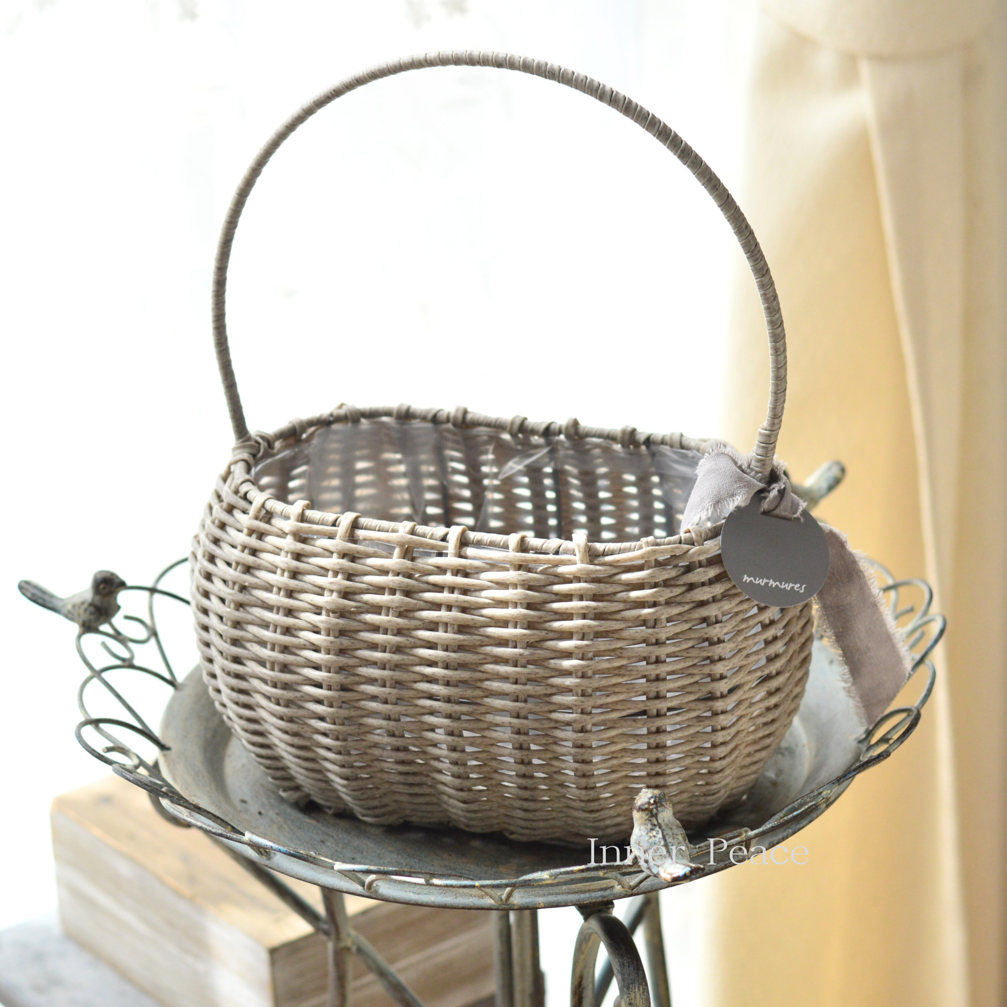 【ミュールミル】 ジェミニバスケット 『サイド・グレイ』