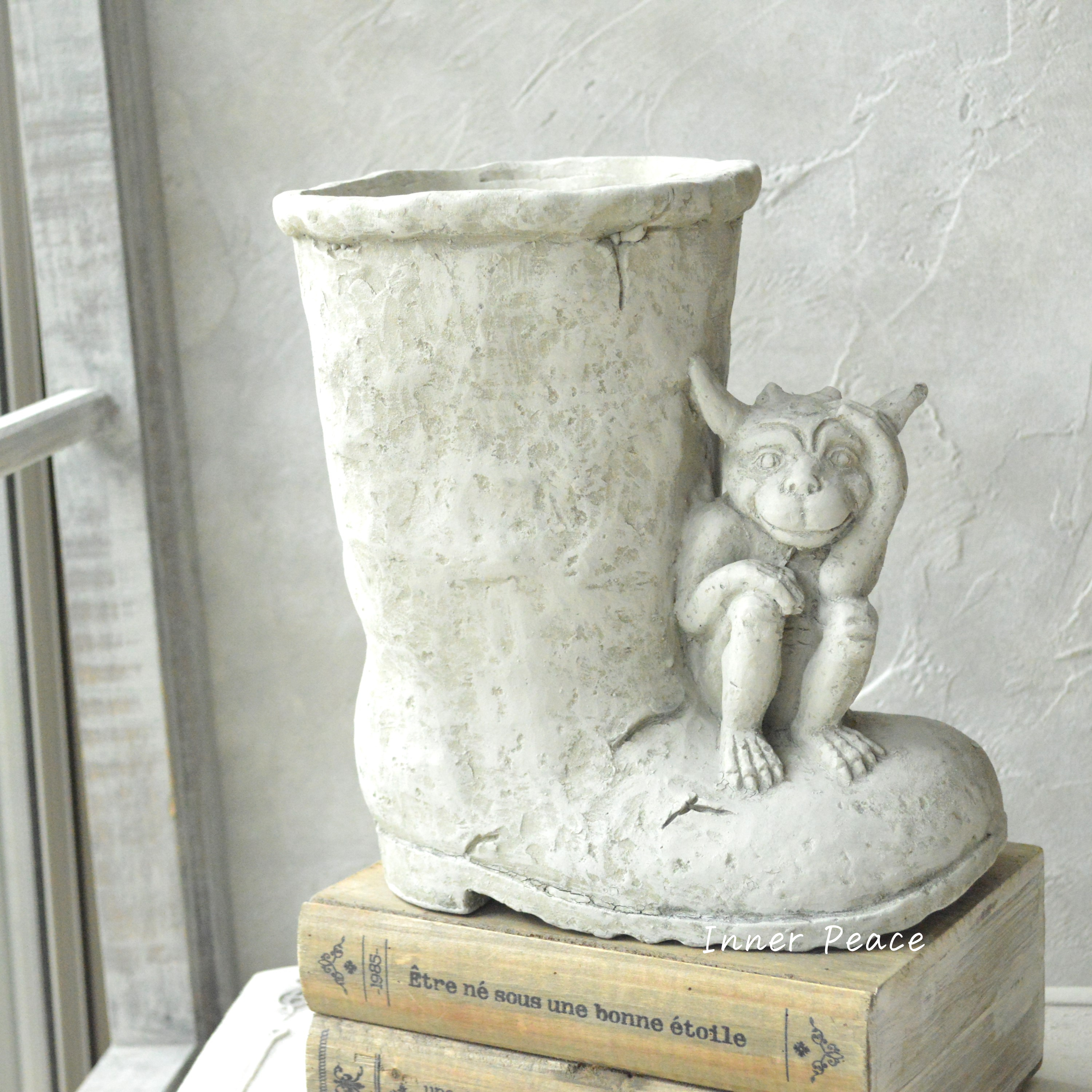 【友膳】 ボットゴブリンポット グレー