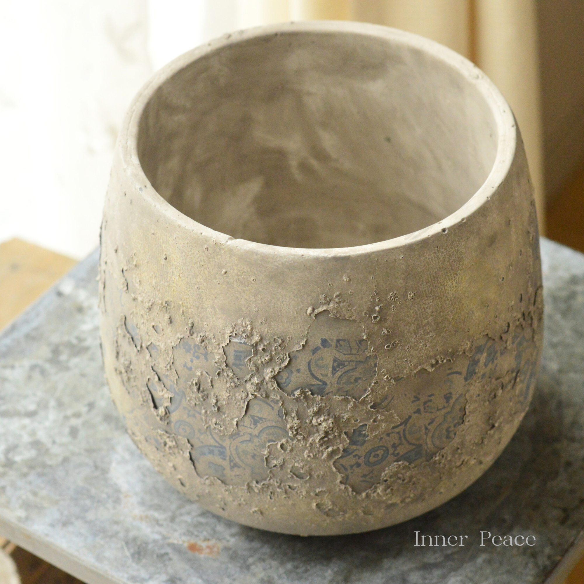 【MURATAYA】 ヴィンテージテグラポット 『グレー・L』 (No.1993)