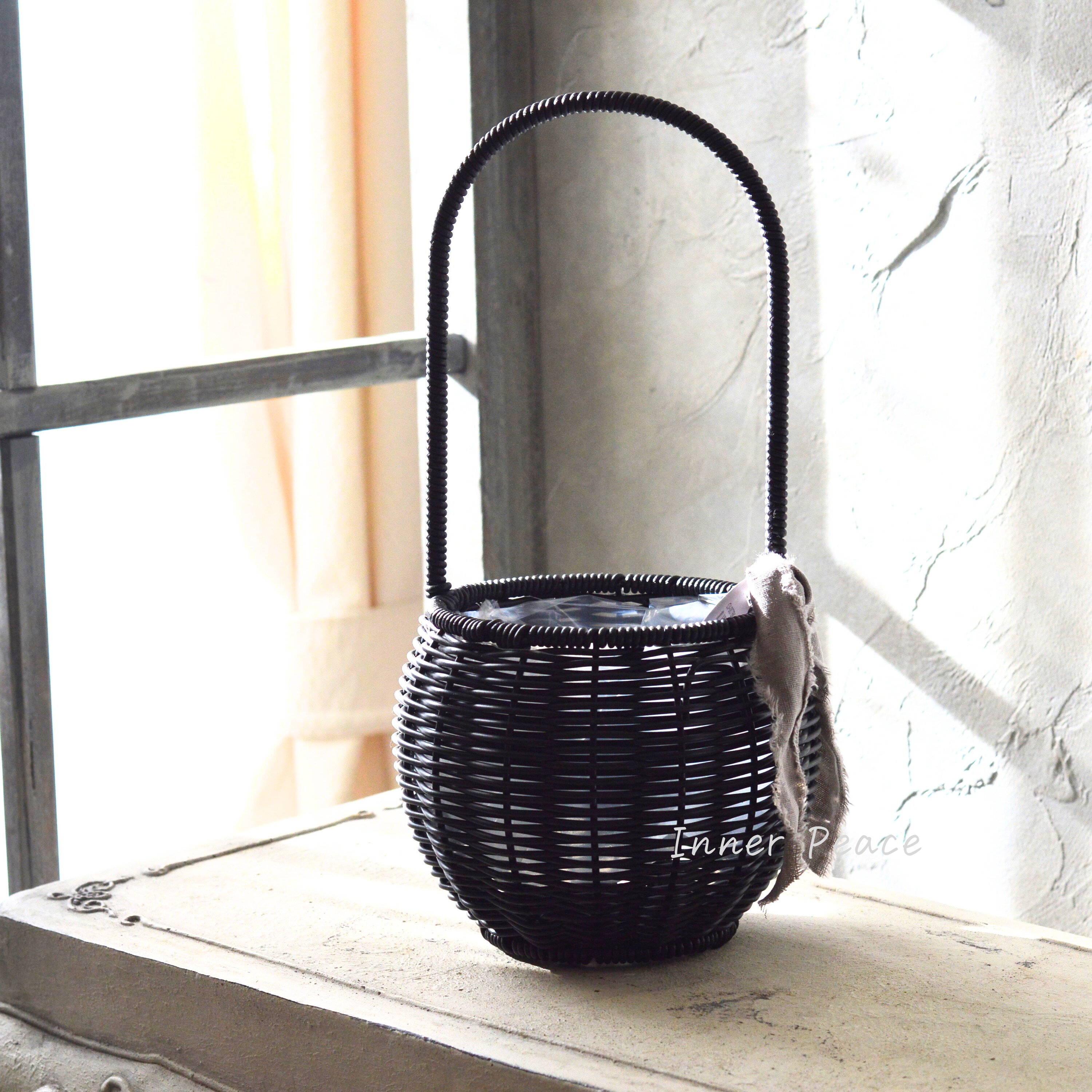 【ミュールミル】 ジェミニバスケットボウル 黒