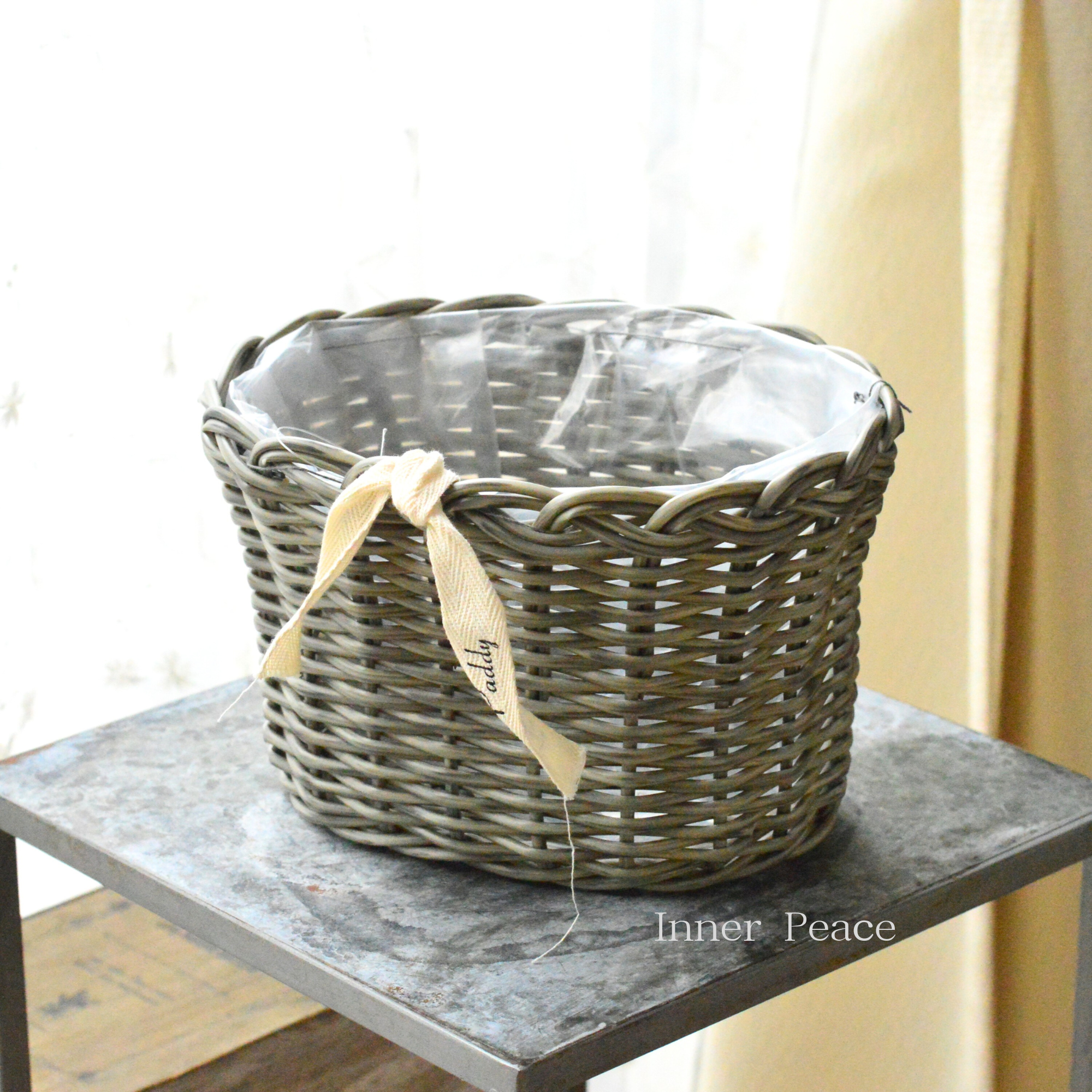 【MURATAYA】 PPラタン 『アレンジ・M・ライトグレー』　　（No.30124）