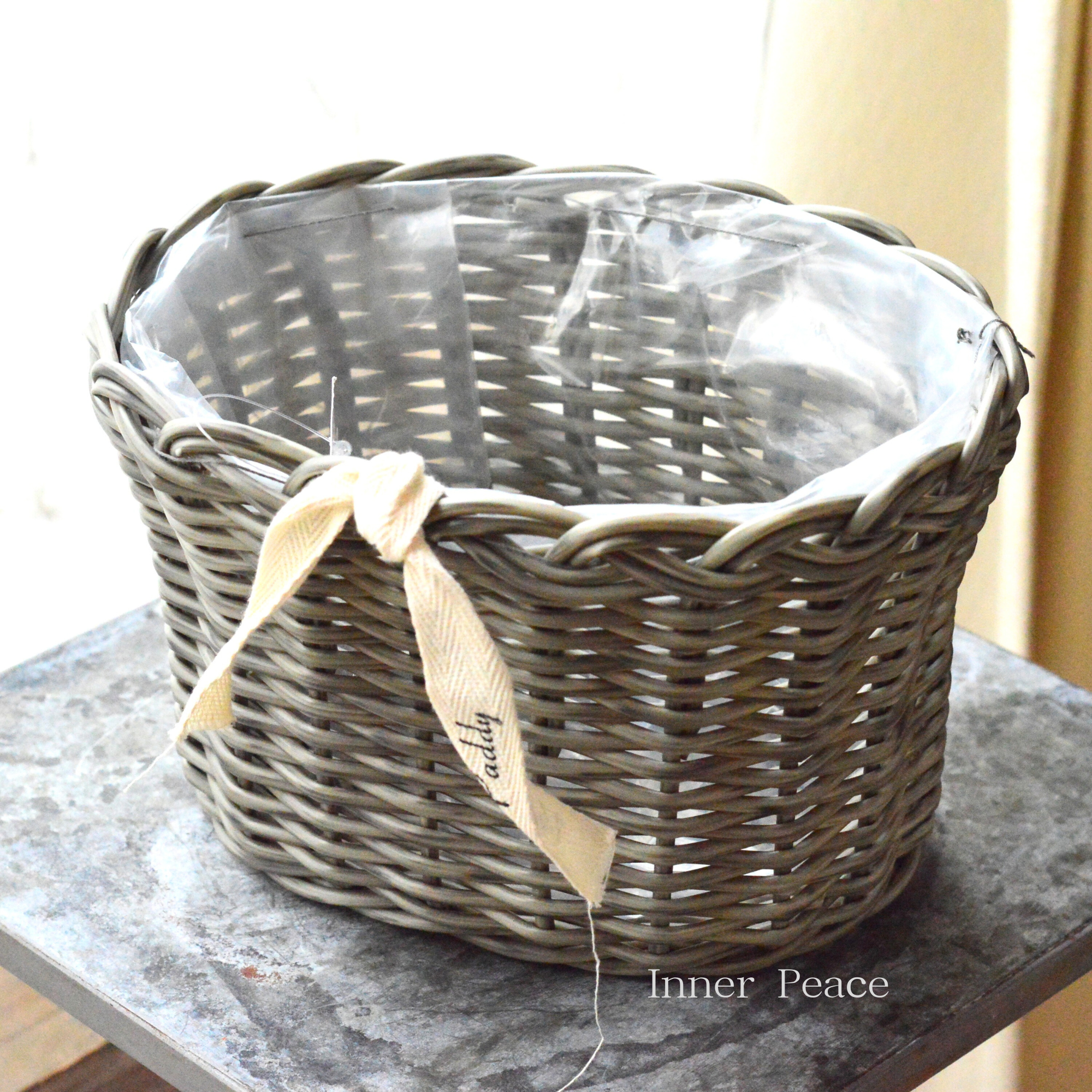 【MURATAYA】 PPラタン 『アレンジ・M・ライトグレー』　　（No.30124）